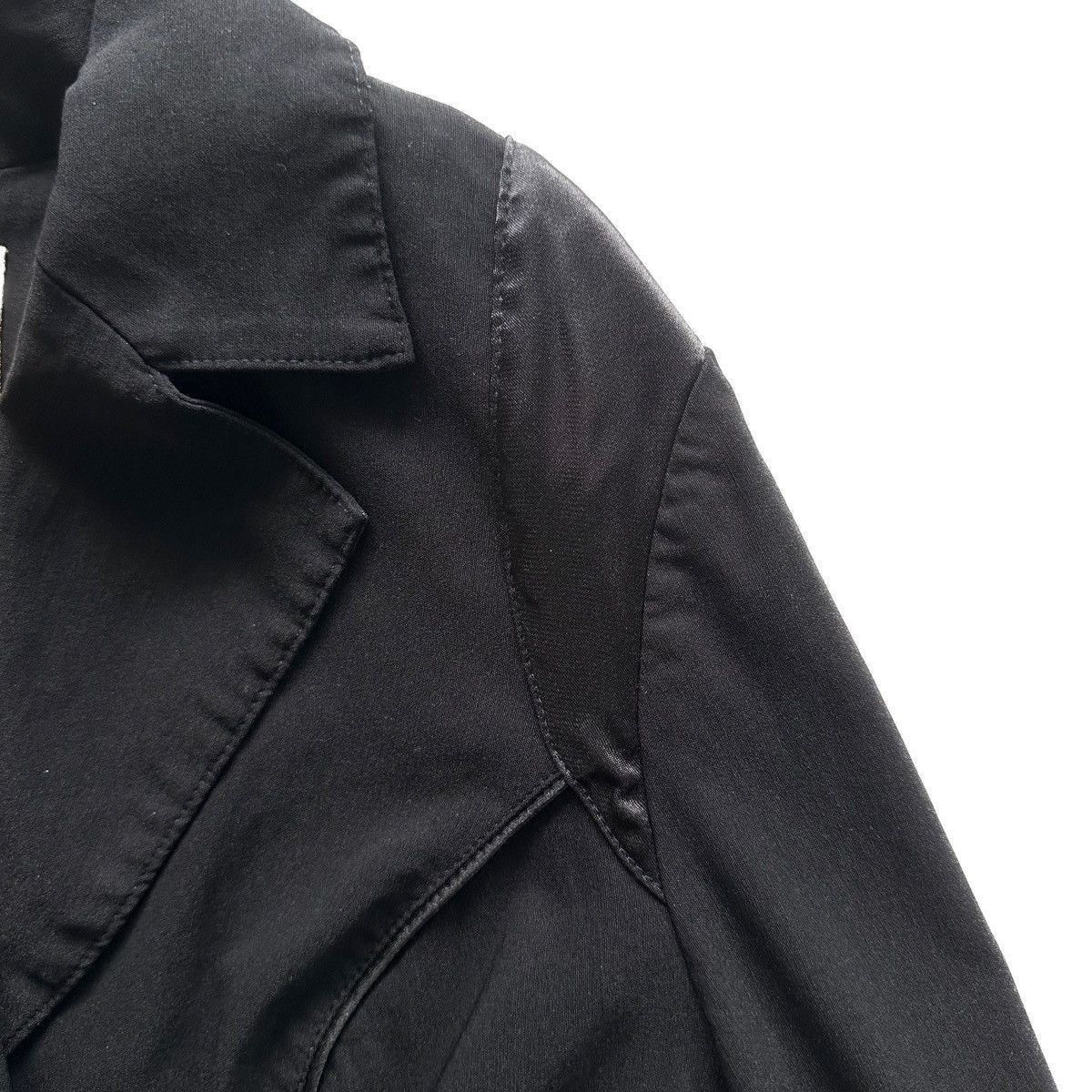 Vintage Baby Phat Gold Cat Satin Trim Frilly Cuff Black Blazer XL Size XL / US 12-14 / IT 48-50 - 9 Thumbnail