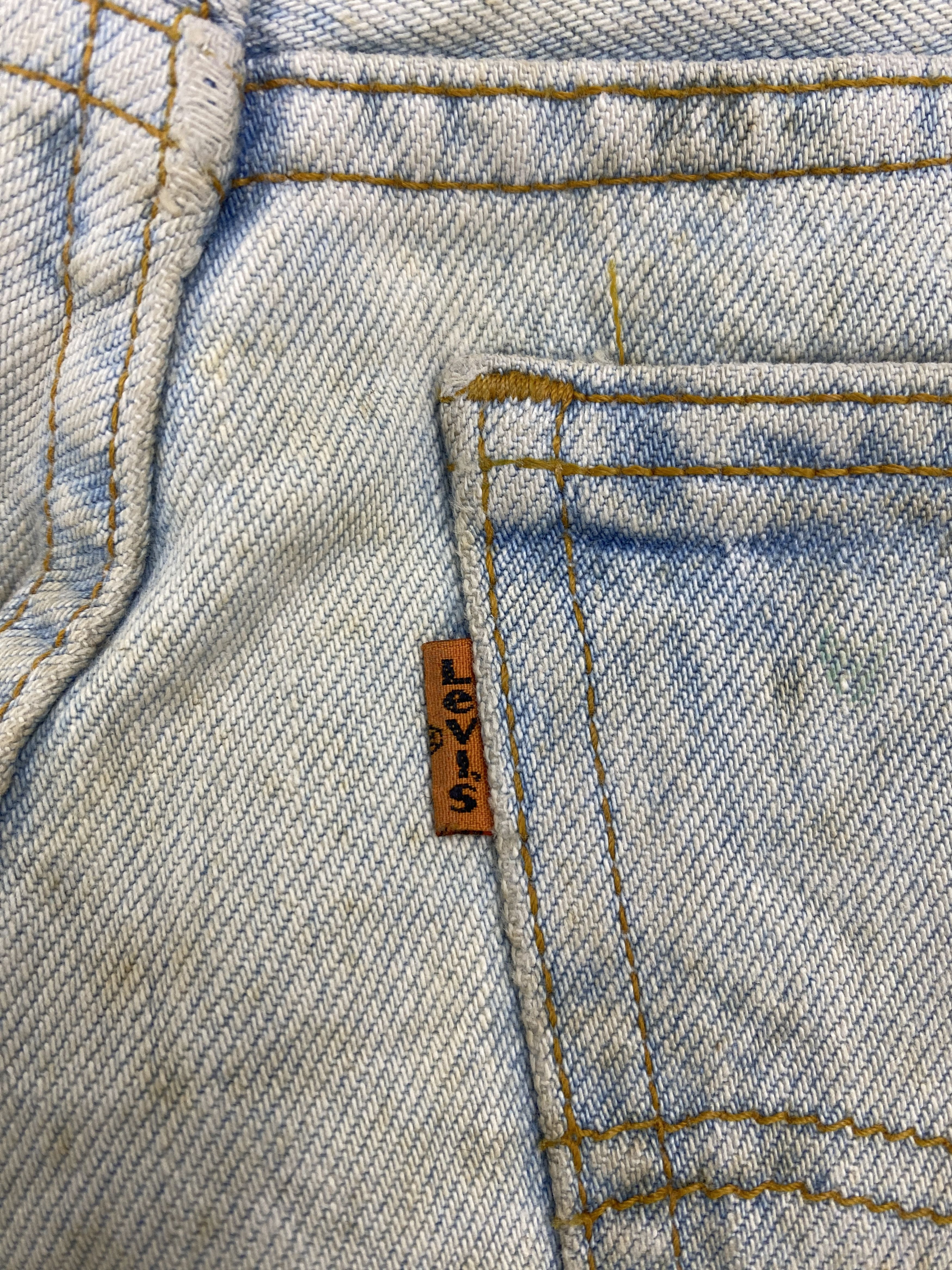 Levi's Vintage 90s Levis 615 Orange Tab Light Wash Jeans S0031 Size US 33 - 6 Thumbnail