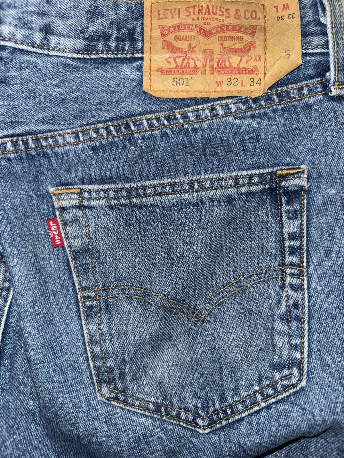 Levi's Levi’s blue jeans Size US 32 / EU 48 - 2 Thumbnail