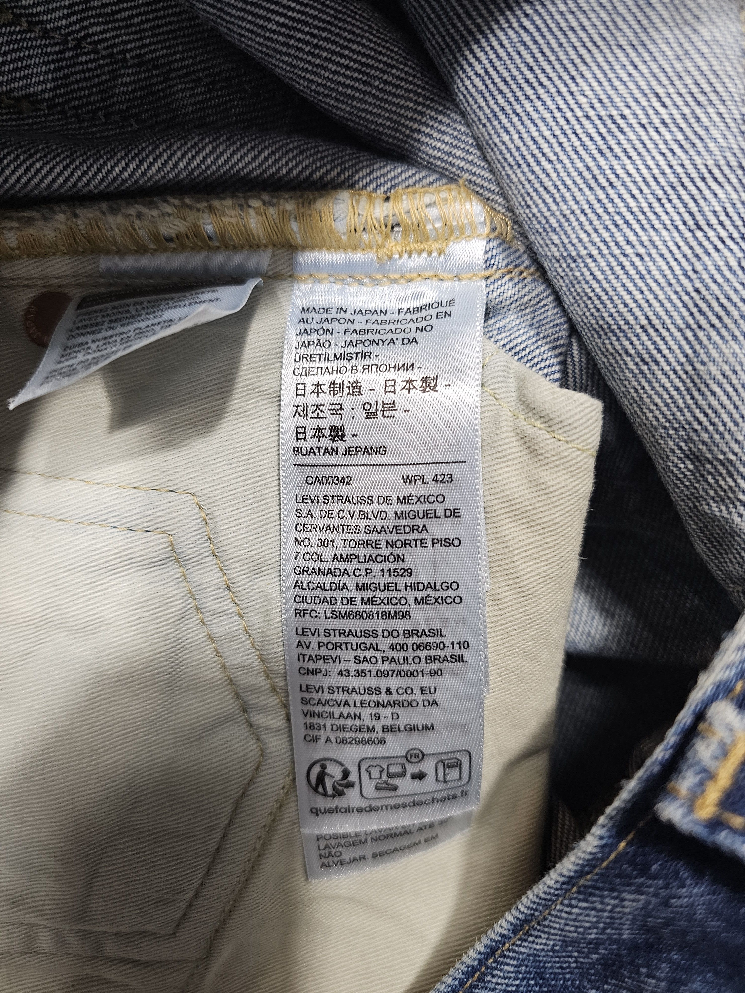 Levi's Made & Crafted NWT Levi's Made in Japan Column Denim Jeans Selvedge W30L30 Size 30" / US 8 / IT 44 - 11 Thumbnail