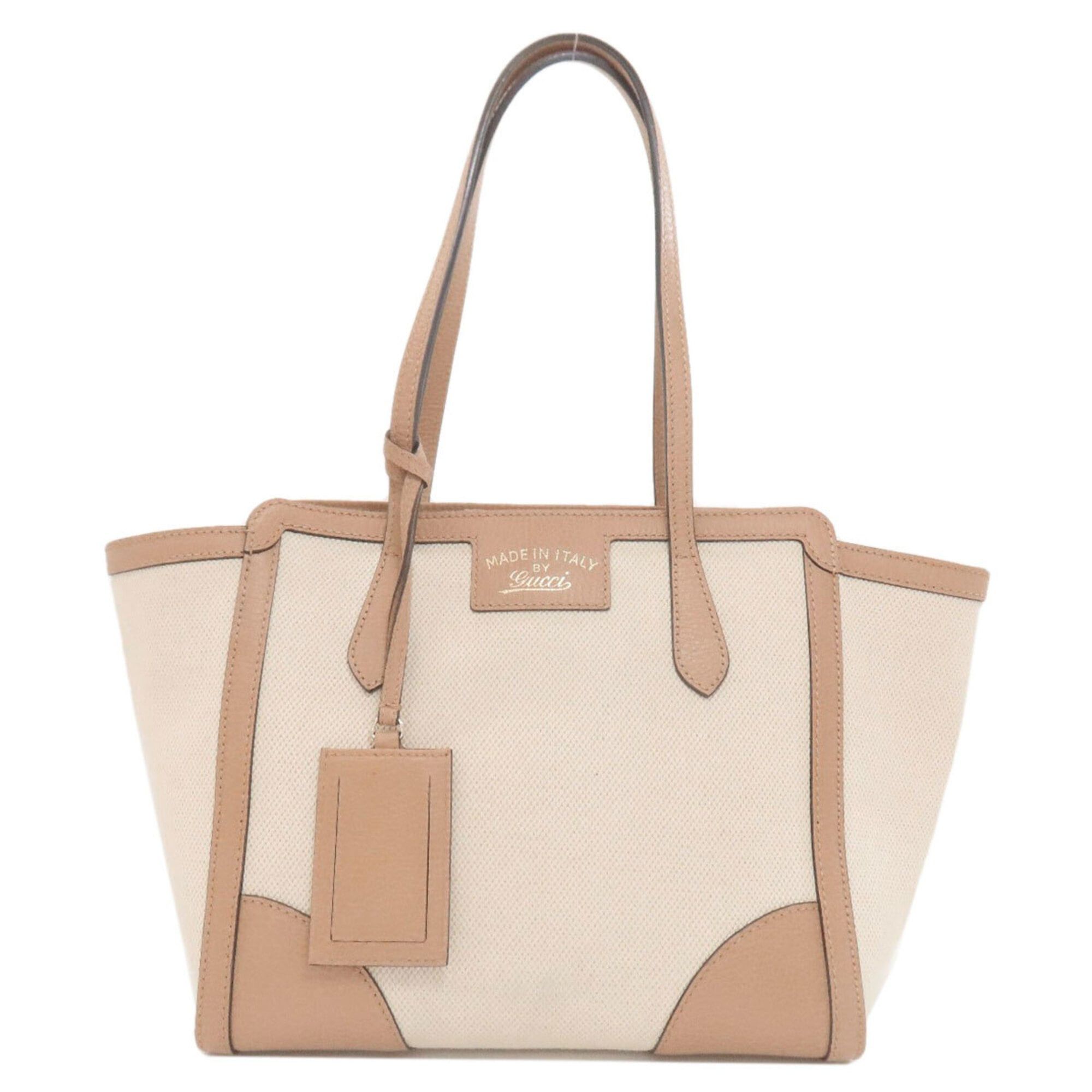 Gucci Gucci 354408 Swing Tote Bag, Canvas, Women's GUCCI Size ONE SIZE - 1 Thumbnail