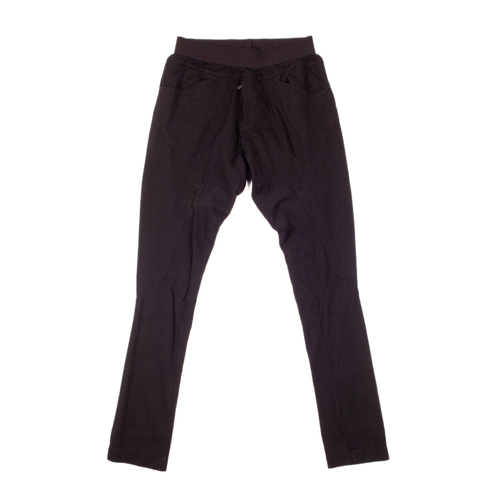 Julius JULIUS BLACK SWEATPANTS COTTON SLIM FIT Size US 30 / EU 46 - 1 Thumbnail