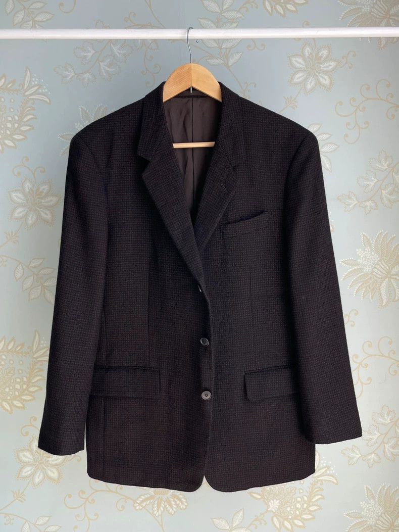 Yohji Yamamoto Yohji Yamamoto size os Plaid blazer 2504-Nextarrow Size 36R - 1 Thumbnail