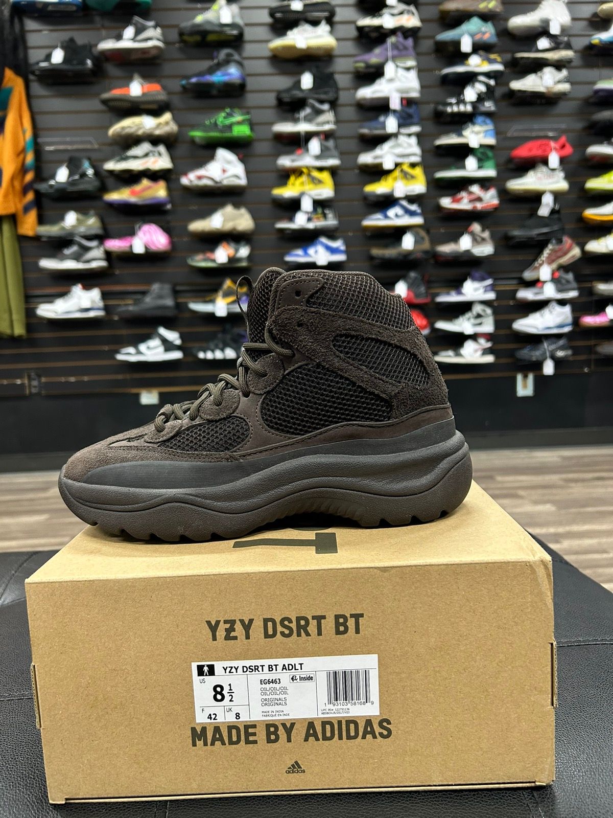 Pre-owned Yeezy Season Yeezy Desert Boots In Brown
