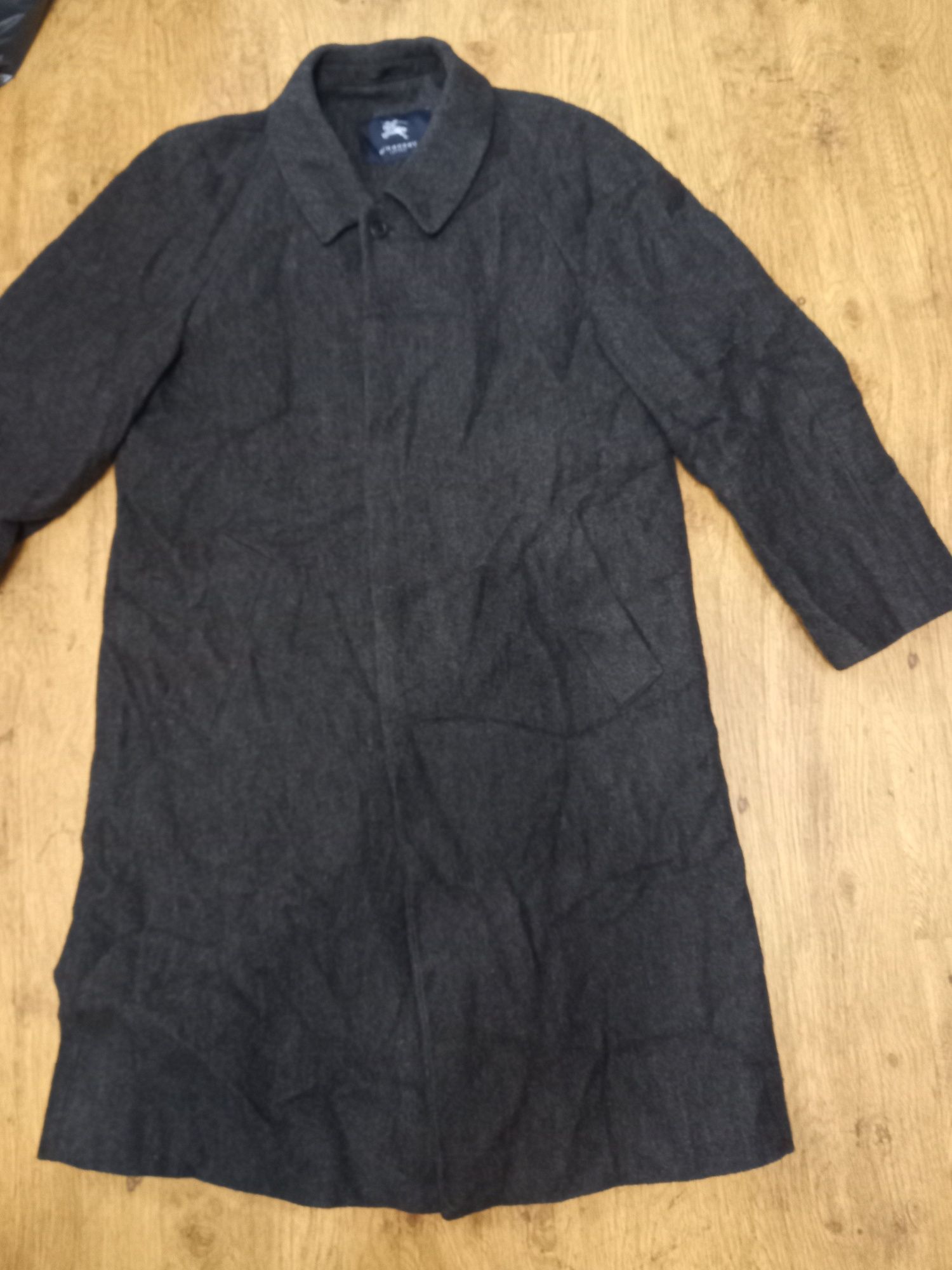 Burberry Burberry Wool Coat Size US XL / EU 56 / 4 - 1 Thumbnail