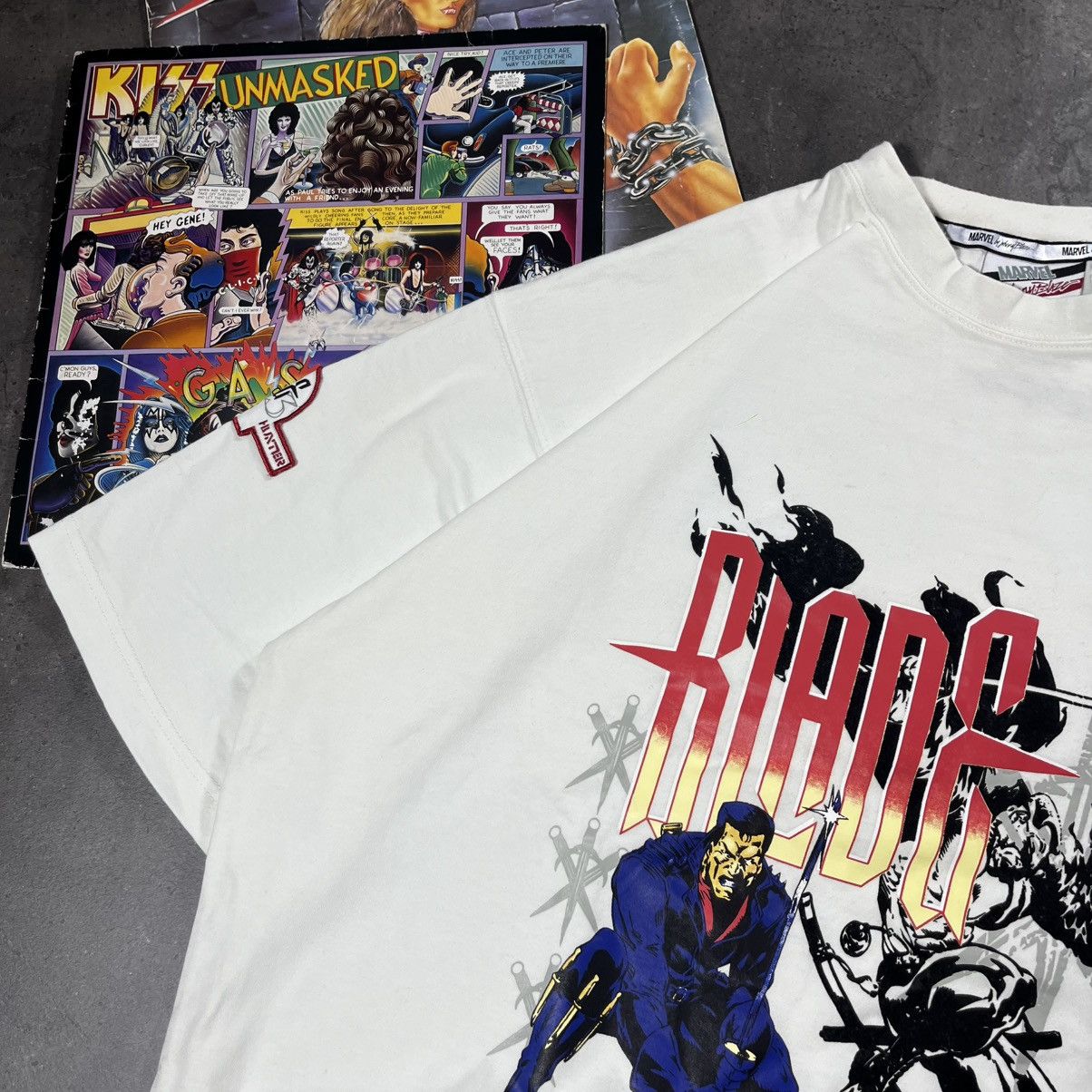 Cartoon Network Vintage 00s Marvel Vampire Hunter Johnny Blaze Comics Tee Size US XL / EU 56 / 4 - 3 Thumbnail