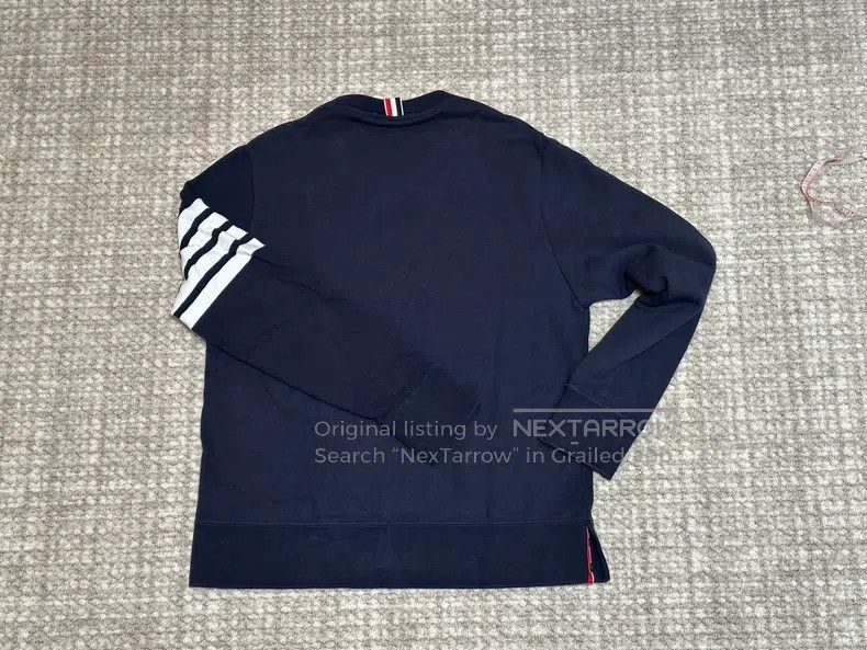 Thom Browne Thom Browne Round-neck hoodie Size US XXL / EU 58 / 5 - 5 Thumbnail