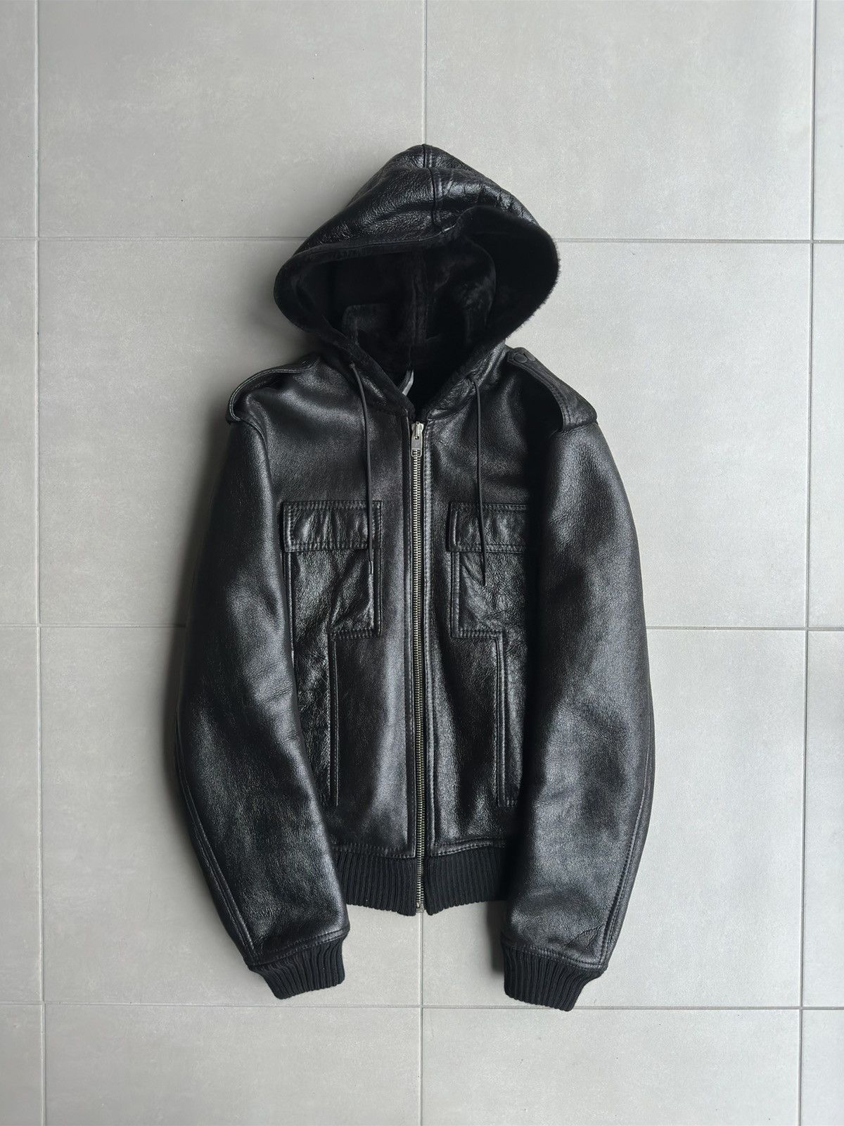 Dior × Hedi Slimane Dior Homme AW07 “navigate” sheared