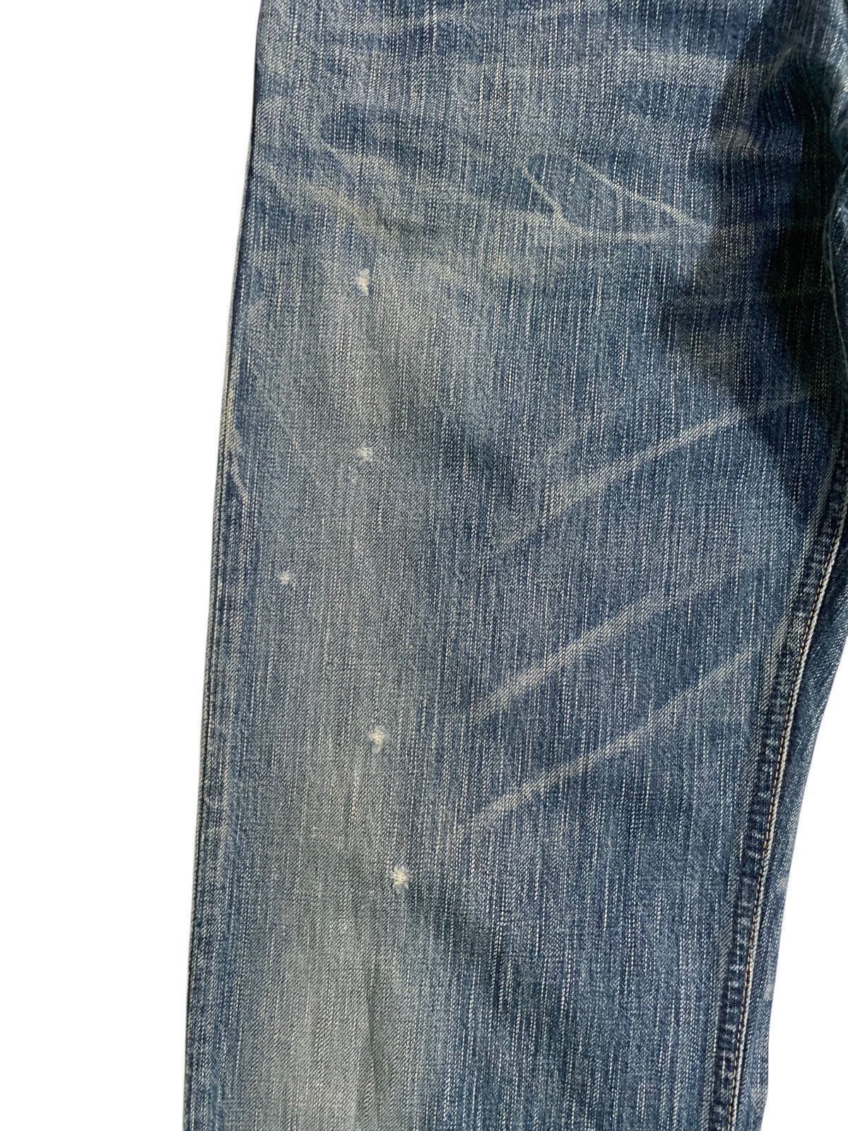Edwin FLARE JAPANESE EDWIN BLUE TRIP CLAWMARK RUSTY PUNK DENIM Size US 35 - 10 Thumbnail