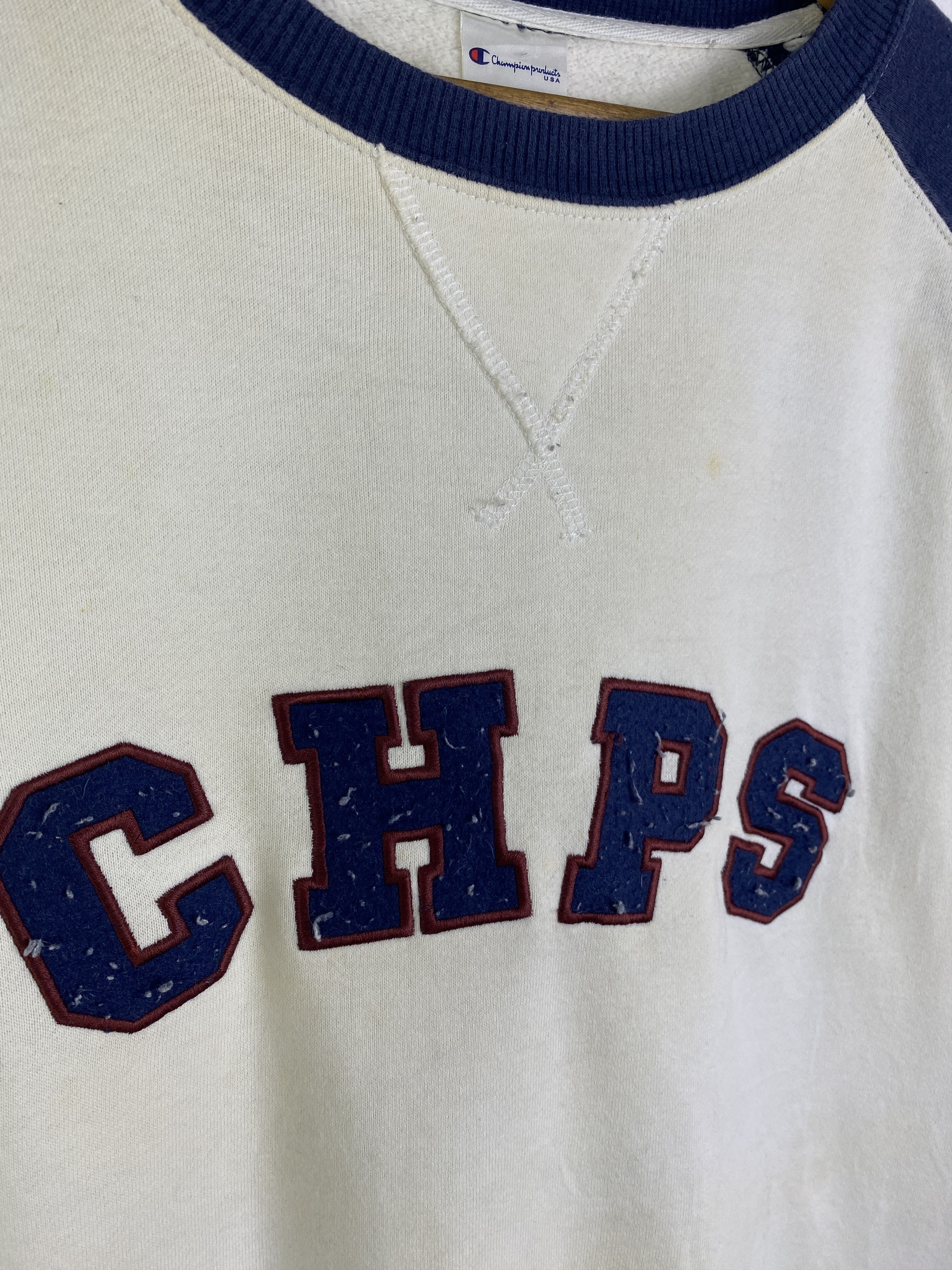 Champion Vintage Champion Wording Pullover Sweatshirt SH0314 Size US L / EU 52-54 / 3 - 7 Thumbnail