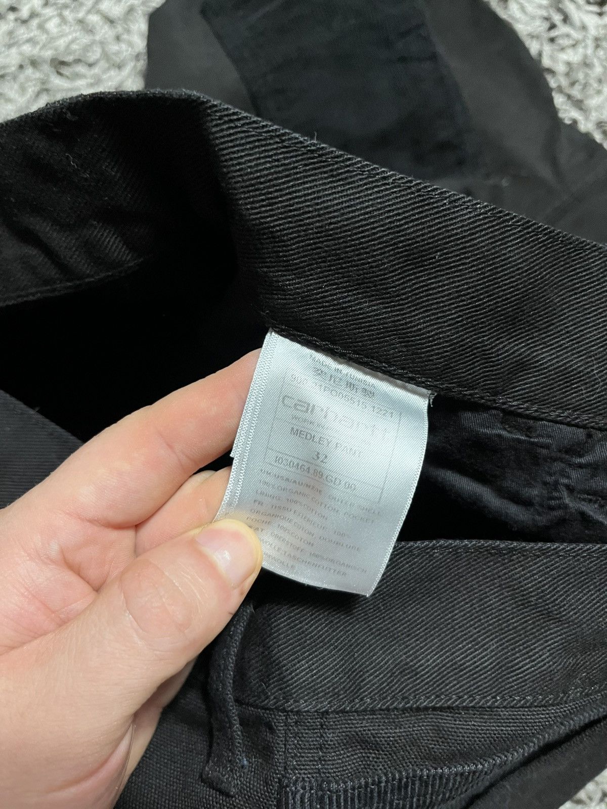 Carhartt Vintage Carhartt Double Knee Black Carpenter Pant 32 size Size US 32 / EU 48 - 3 Thumbnail