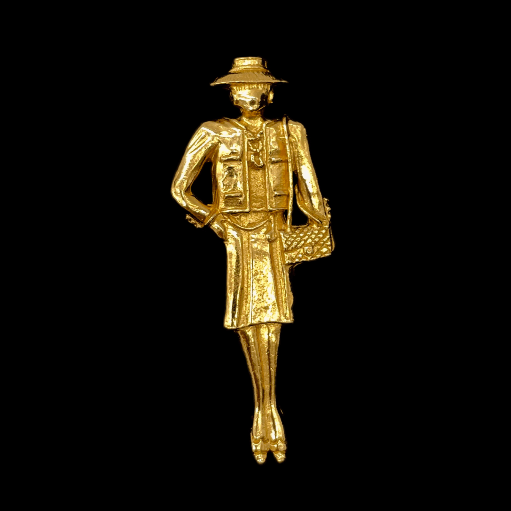 Chanel Chanel Lady Coco Brooch Size ONE SIZE - 1 Thumbnail