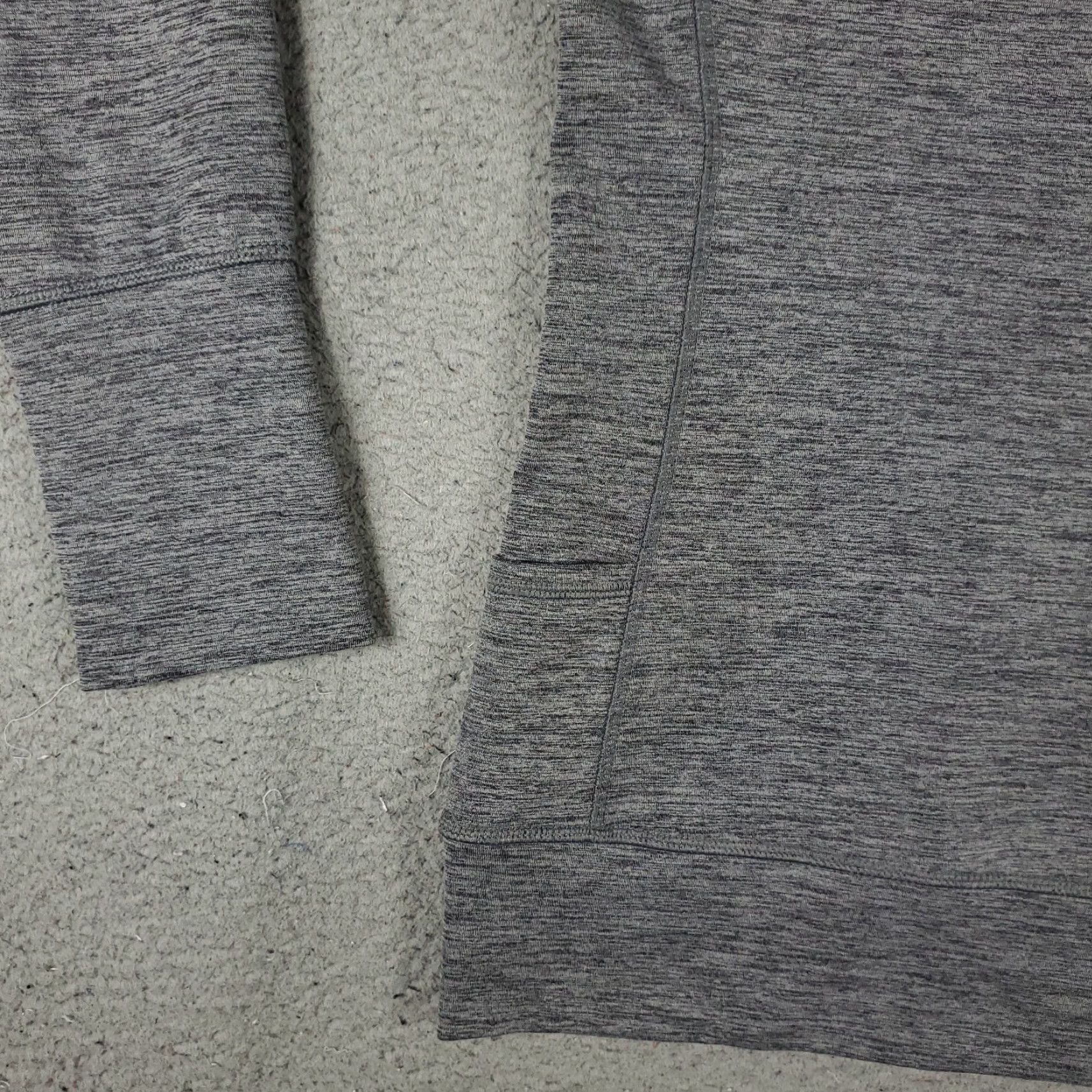 Nike Nike Hoodie Womens 2XL Gray Pullover Sweatshirt Mock Neck Logo Hoodie All Seasons 2000s? Size XXL / US 16-18 / IT 52-54 - 3 Thumbnail