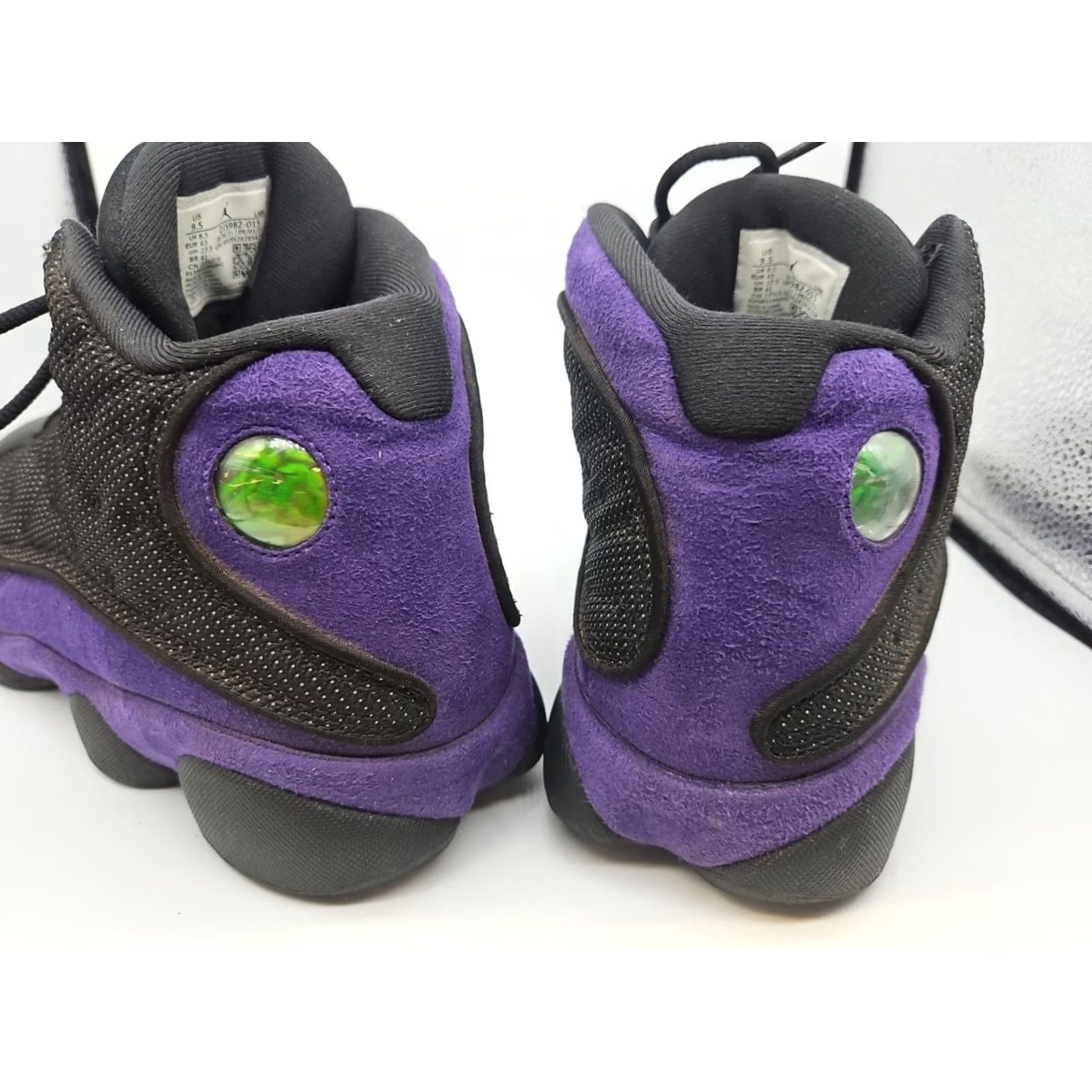 Jordan Brand Air Jordan 13 Retro Black Purple Mens 9.5 Model Air Jordan Sneaker DJ5982-015 Size US 10 / EU 43 - 3 Thumbnail