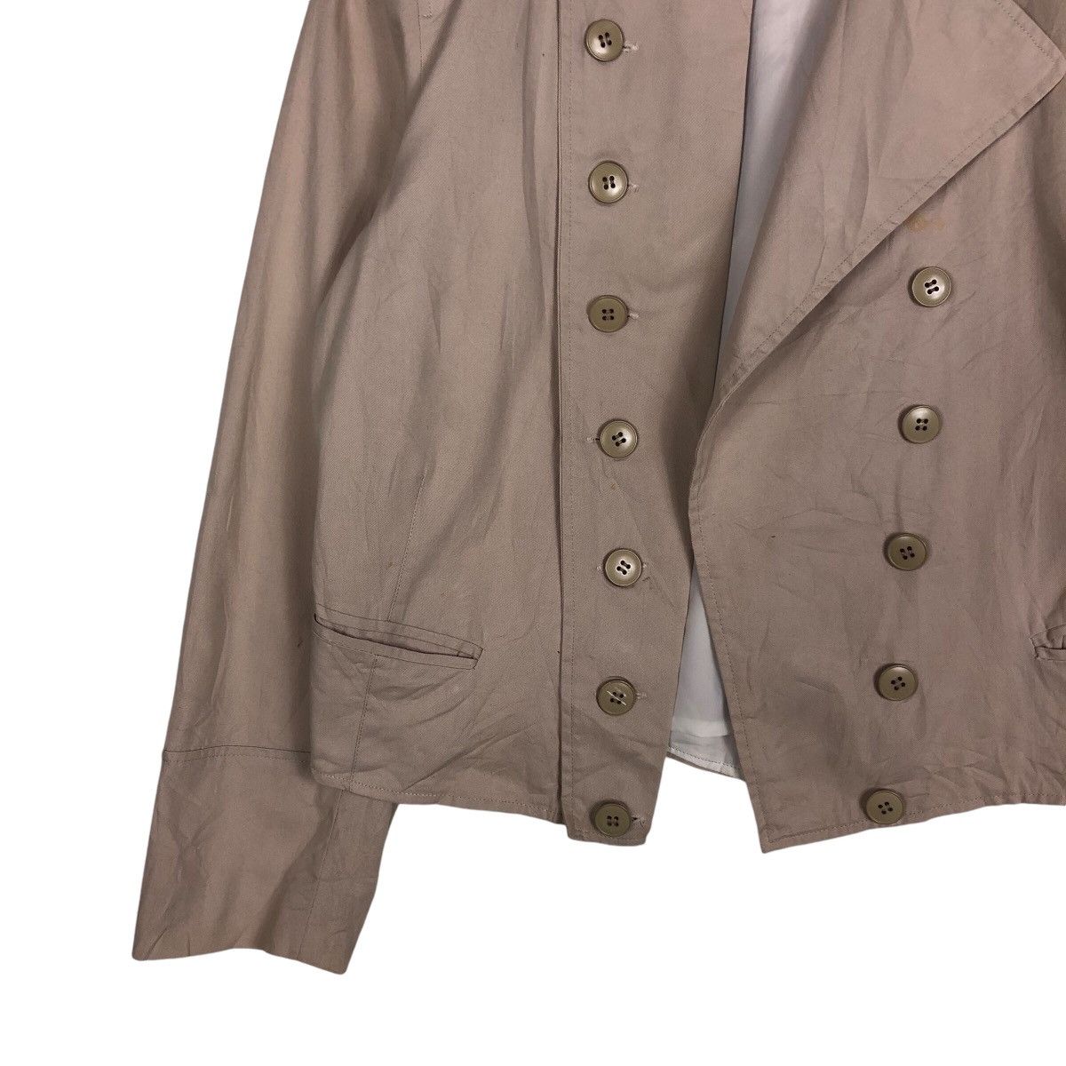 agnes b. 📌Cropped Biker Jacket Agnes B. Double Layer Breast Rare Size M / US 6-8 / IT 42-44 - 5 Thumbnail