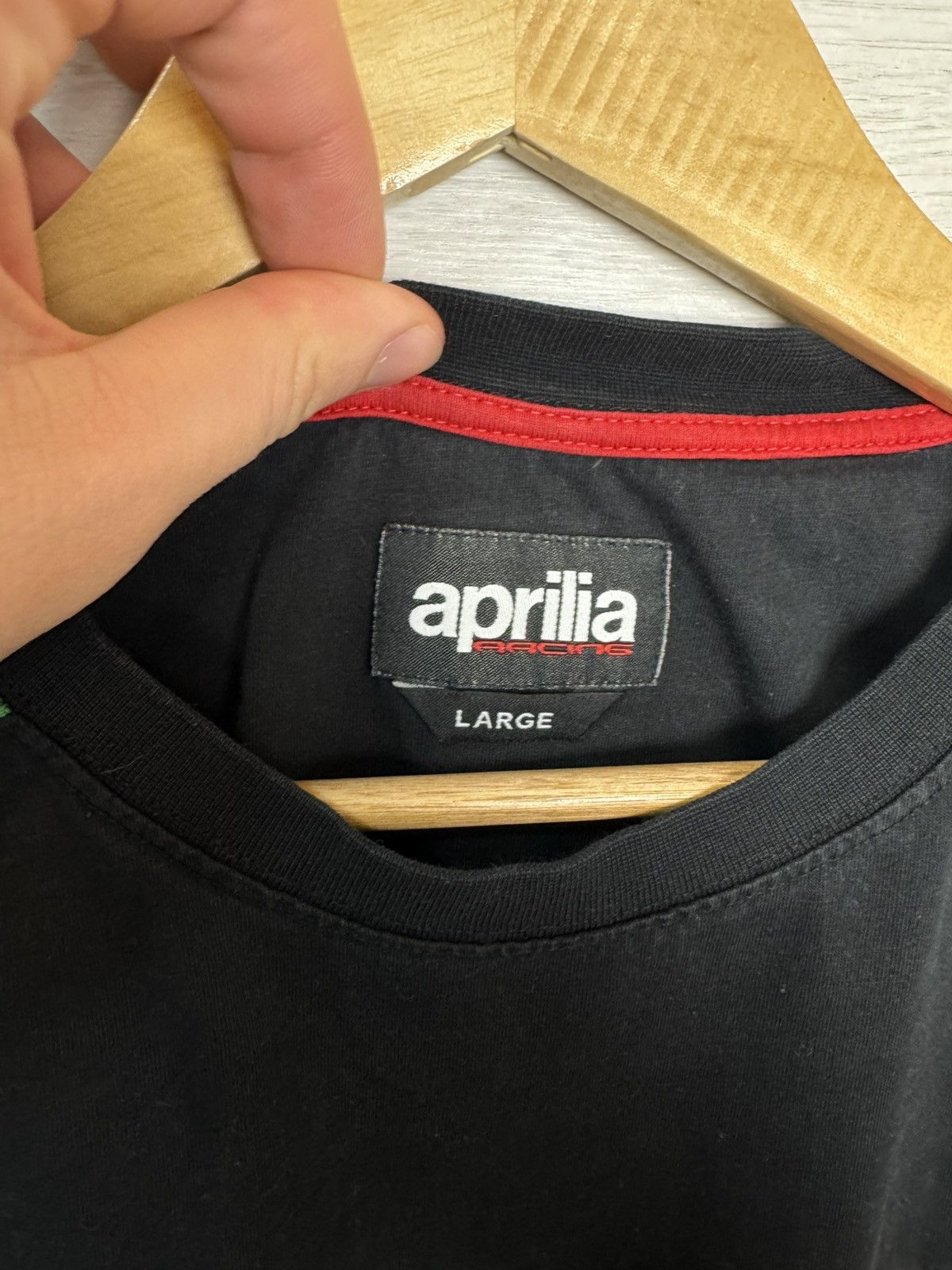 Vintage Aprilia Racing Team Gresini T Shirt Moto Vintage Size US L / EU 52-54 / 3 - 6 Thumbnail