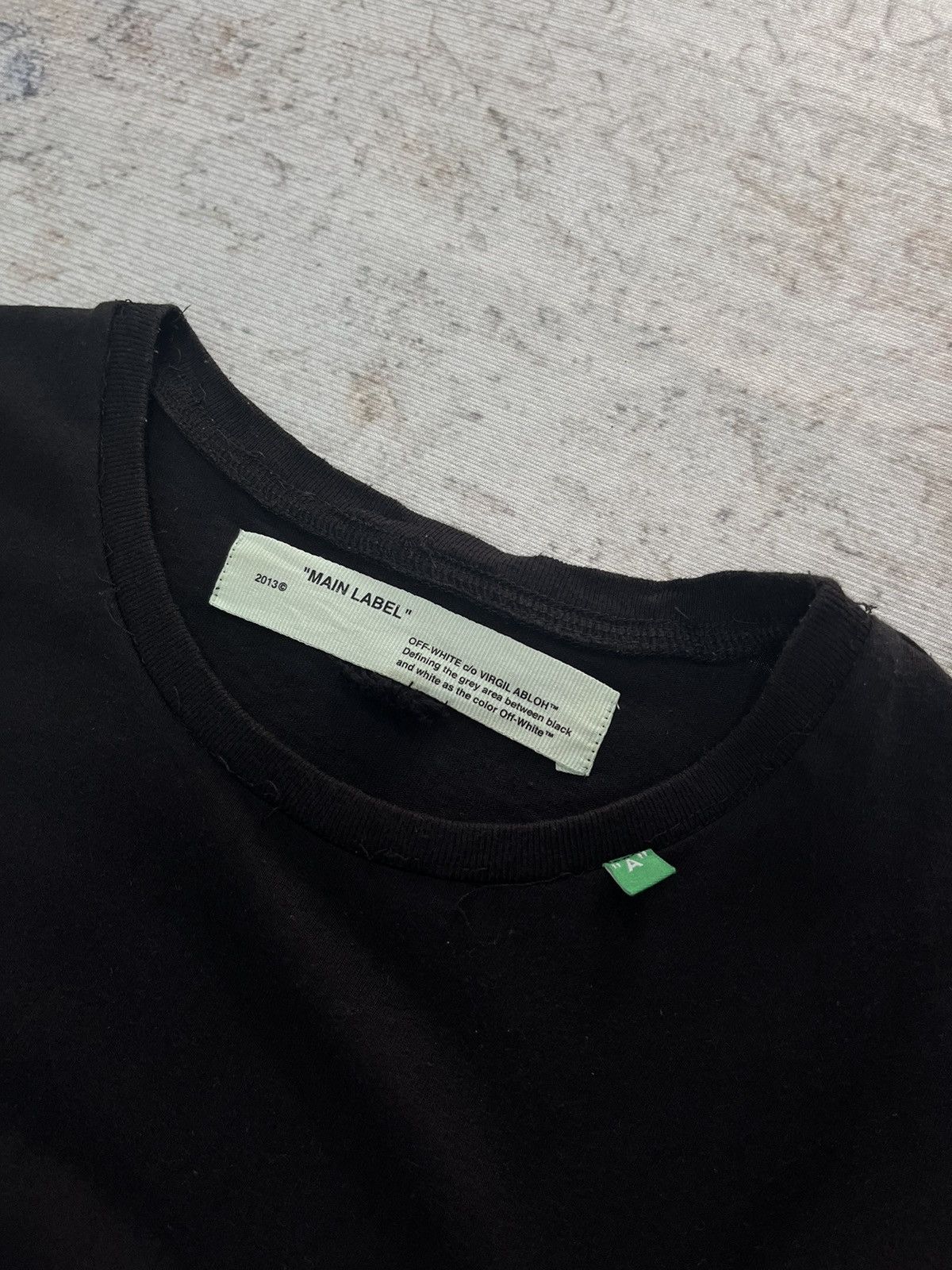 Off-White Off-White SS2019 Stencil “Impressionism” S/S Over Tee Size US XL / EU 56 / 4 - 3 Thumbnail