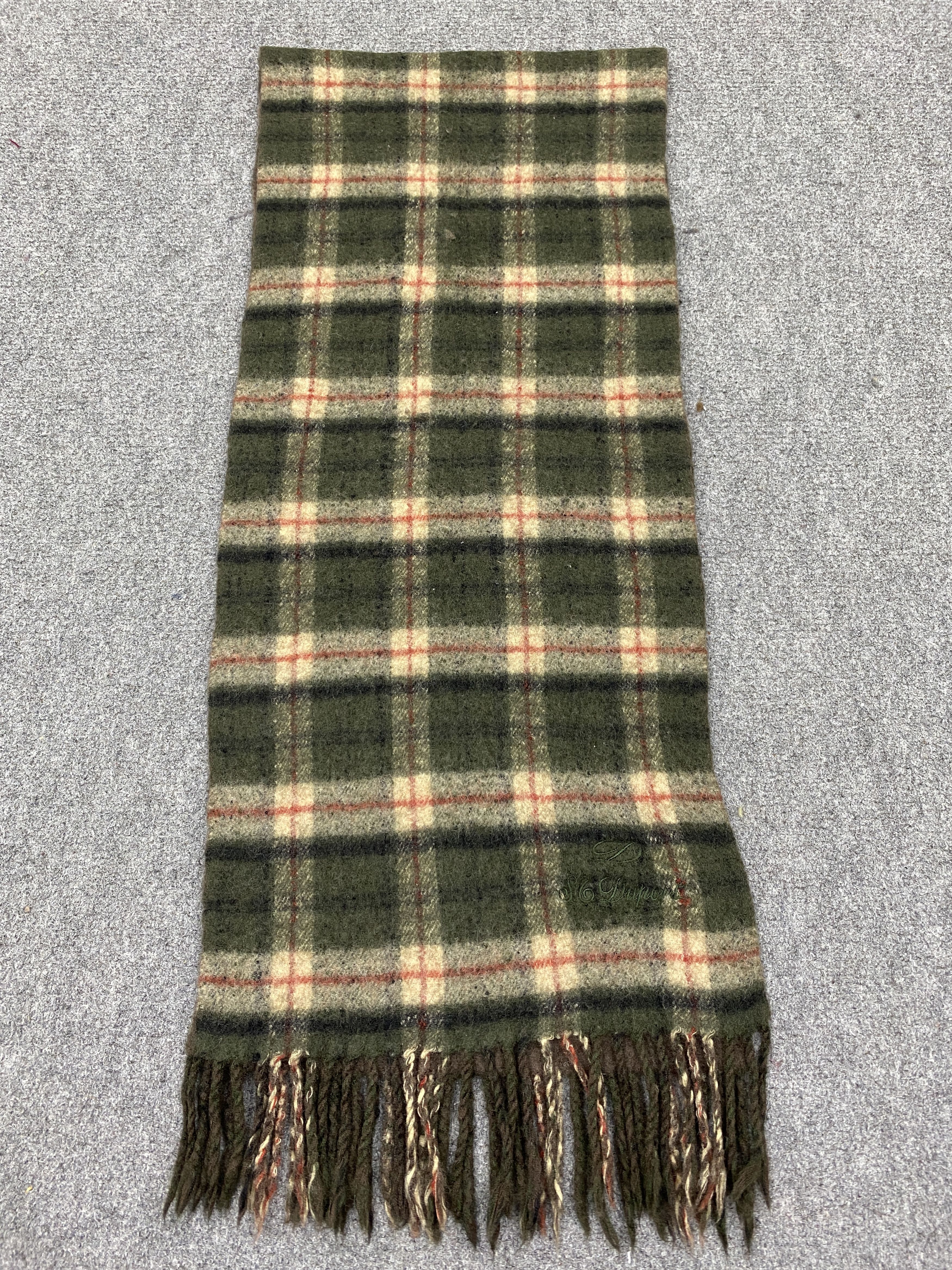 Japanese Brand Vintage S.T. Dupont Scarf / Muffler / Neckwear P058 Size ONE SIZE - 2 Thumbnail