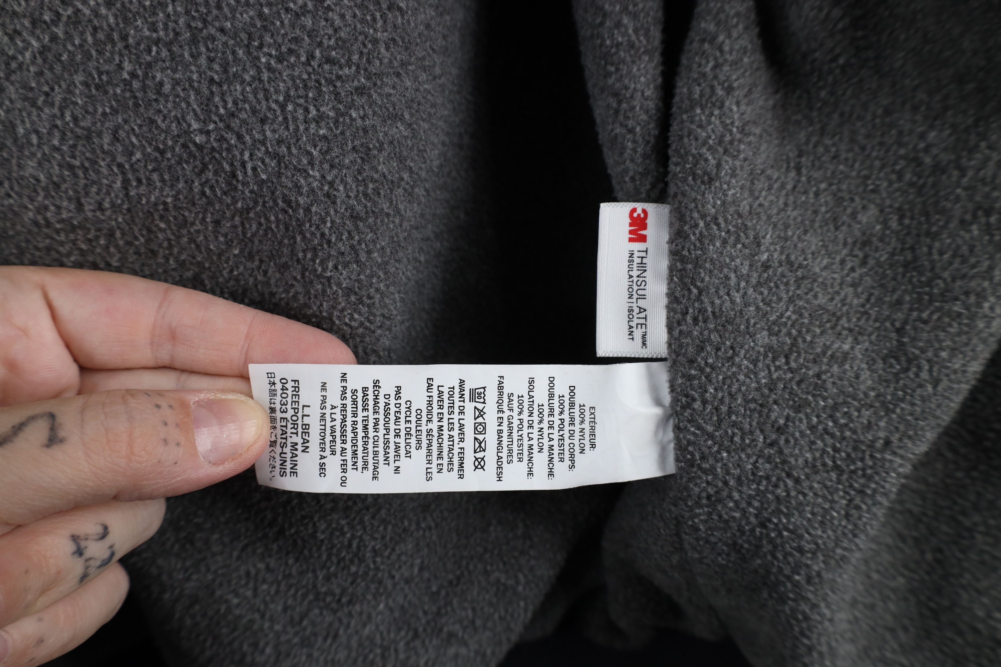 L.L. Bean × Vintage Vintage LL Bean Fleece Lined Full Zip Bomber Jacket Blue Size US M / EU 48-50 / 2 - 11 Thumbnail