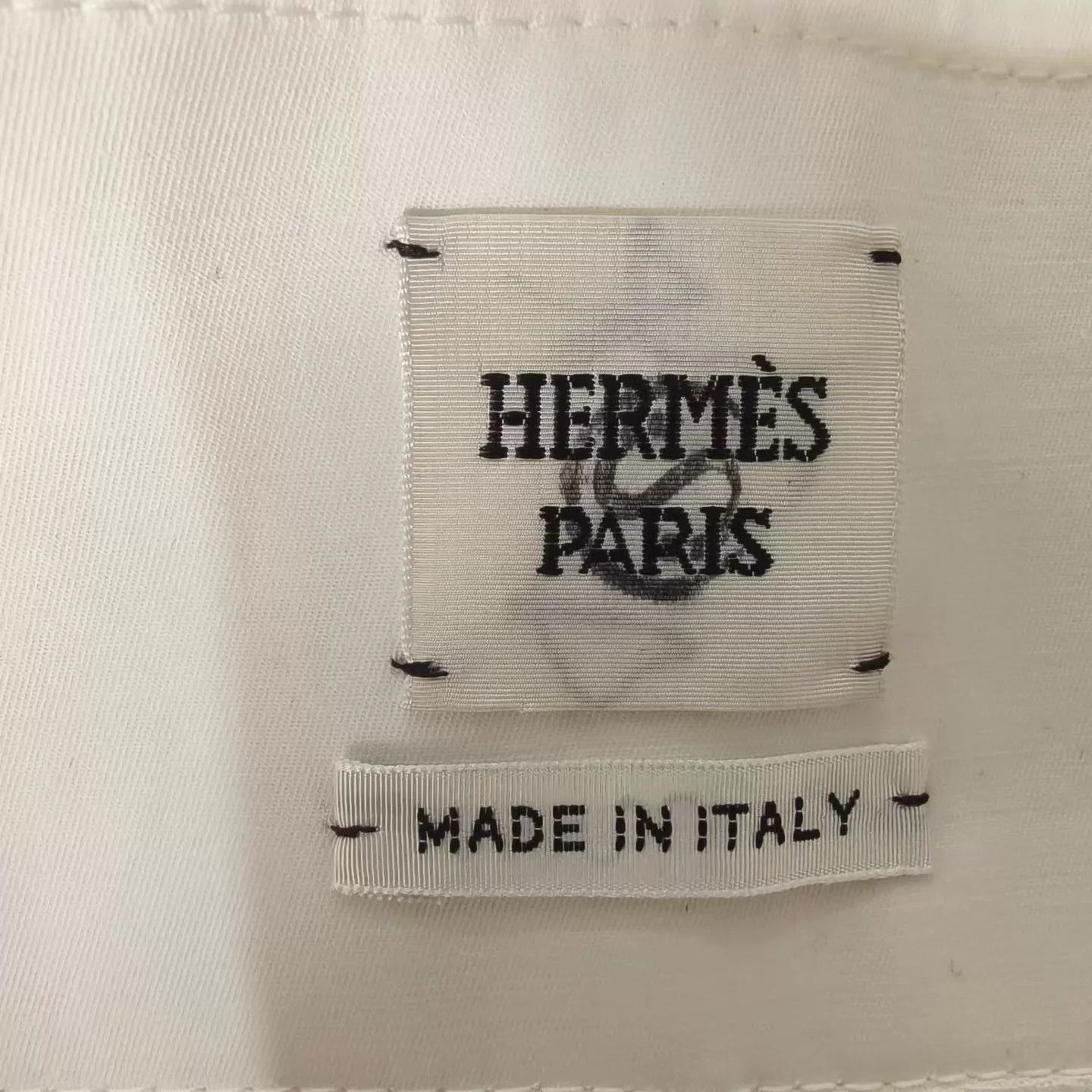Hermes Hermes white wide-leg pants 36 Size 26" / US 2 / IT 38 - 3 Thumbnail