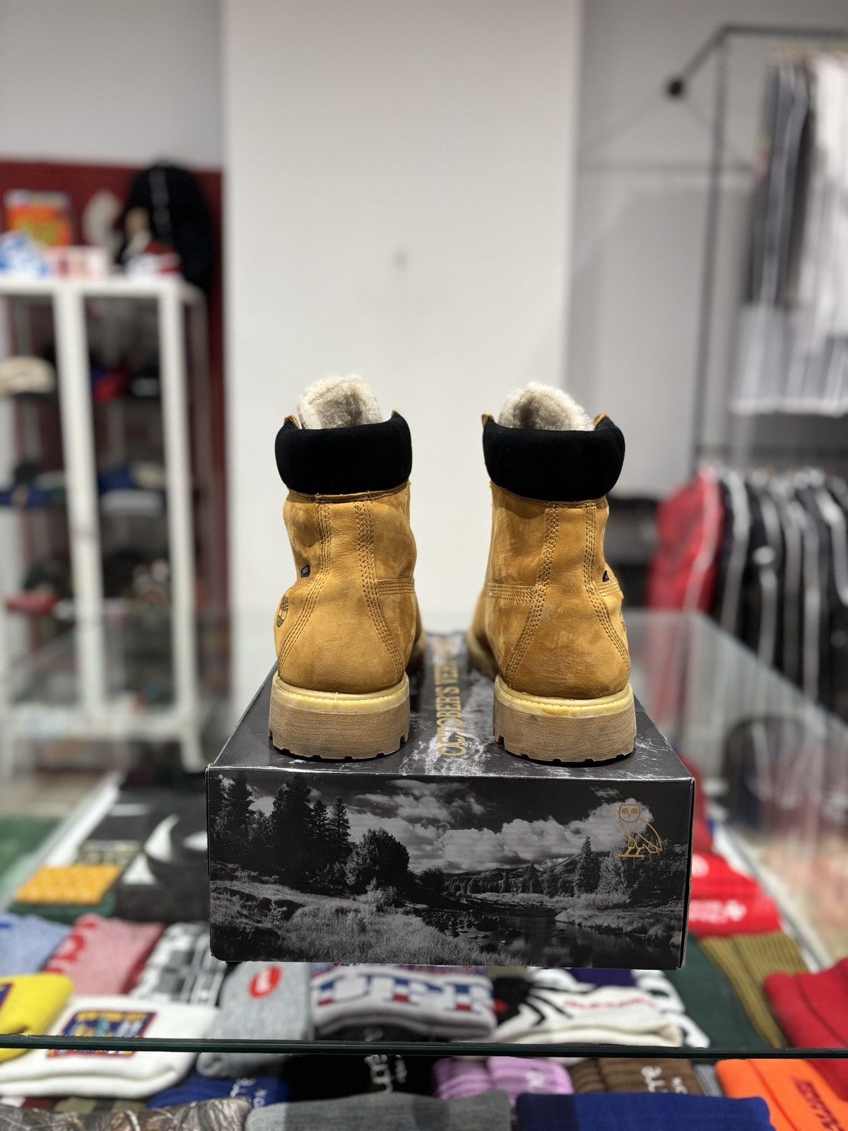 October's Very Own × Timberland Timberland 6" OVO Wheat Size: 13 Size US 13 / EU 46 - 4 Thumbnail