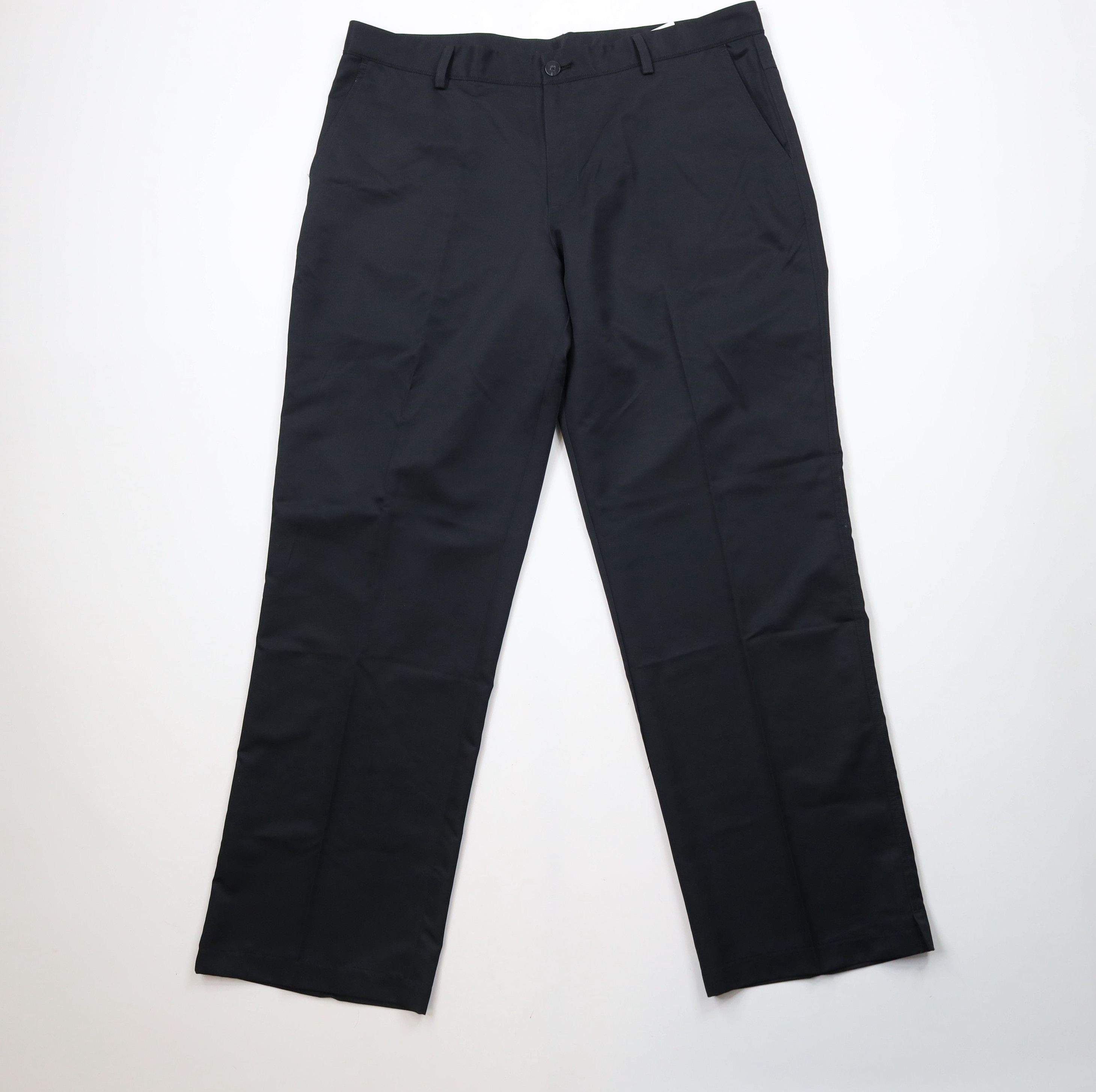 Adidas × Vintage Vintage Y2K Adidas Golf Out Tech Wide Leg Chino Pants Black Size US 38 / EU 54 - 1 Thumbnail