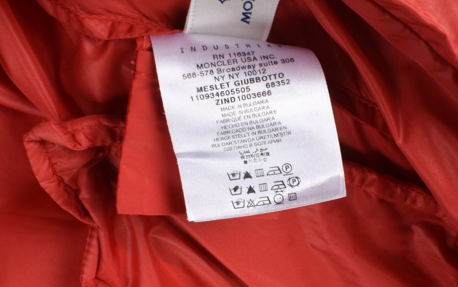 Moncler Original Moncler Meslet Women Light Jacket Size 1 / S H5571 Size S / US 4 / IT 40 - 10 Thumbnail