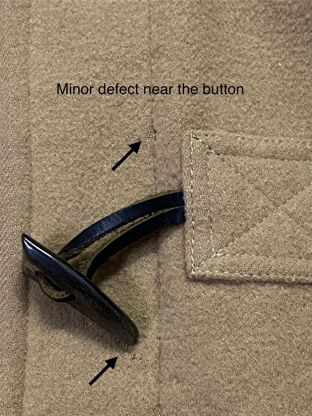 Burberry Burberrys Blue Laber Novacheck Wool Duffle Jacket Size US M / EU 48-50 / 2 - 16 Thumbnail