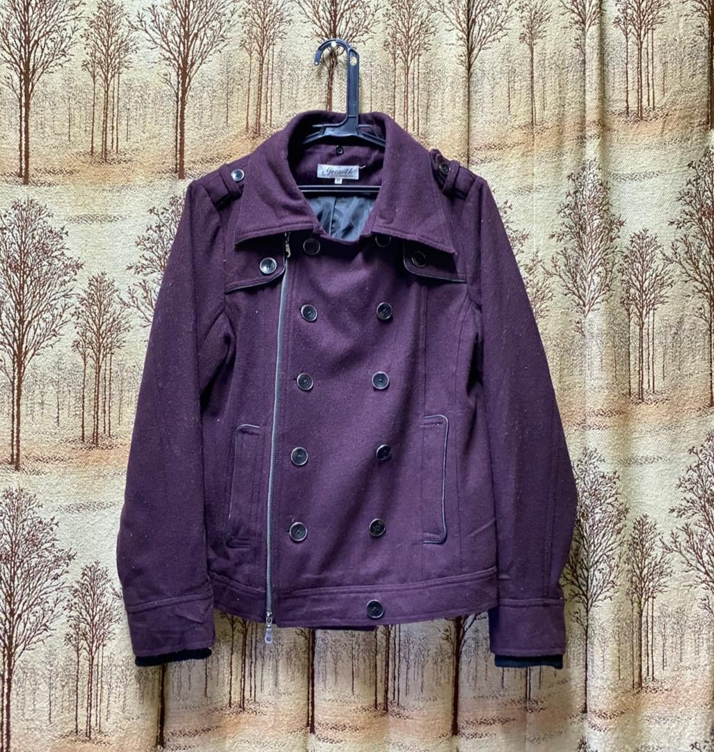 In The Attic Rare in The attic Double Collar Wool Jacket Size US M / EU 48-50 / 2 - 2 Thumbnail