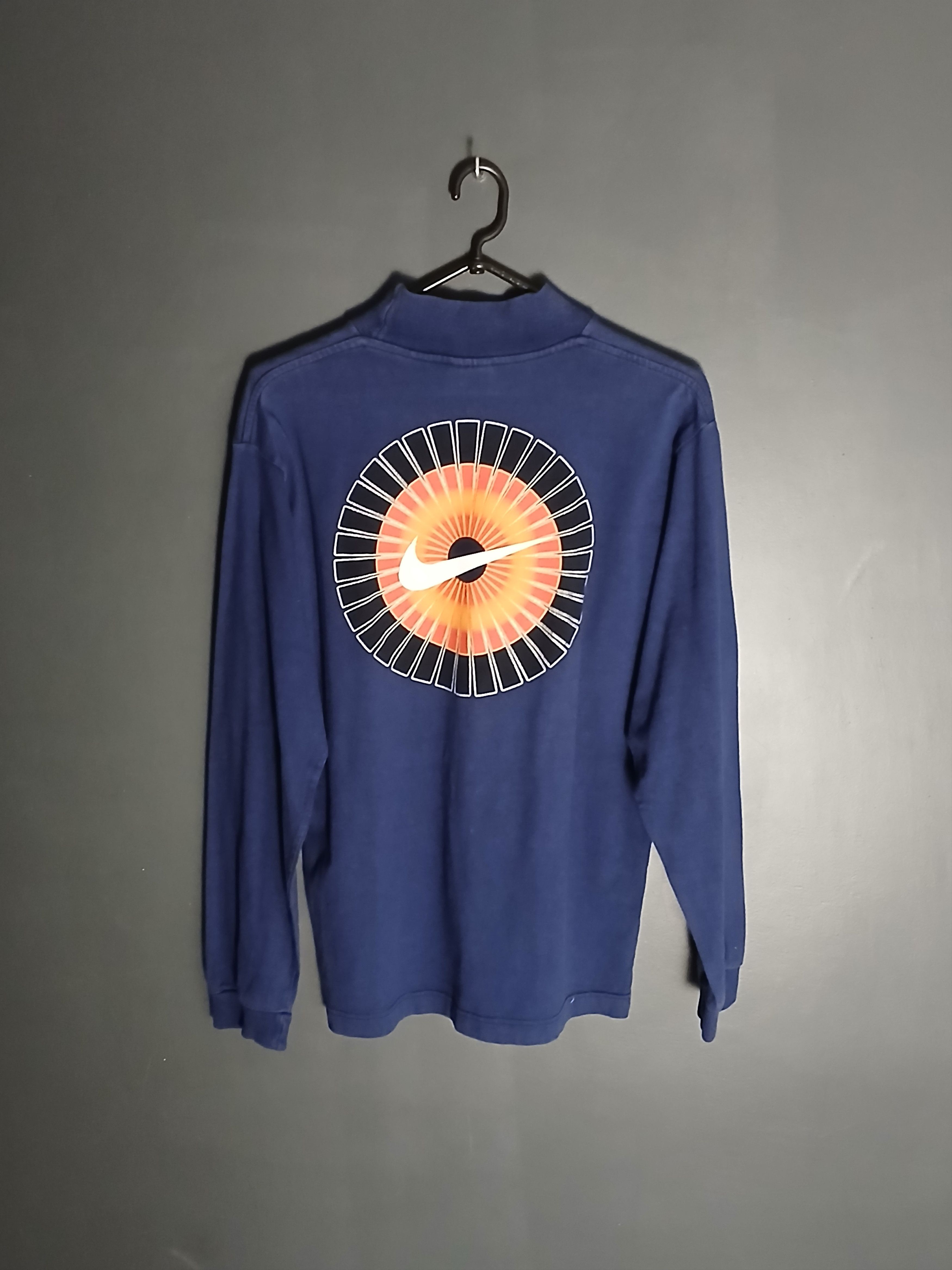 Nike × Vintage Vintage Nike Long Sleeve T-Shirt Size US S / EU 44-46 / 1 - 1 Thumbnail