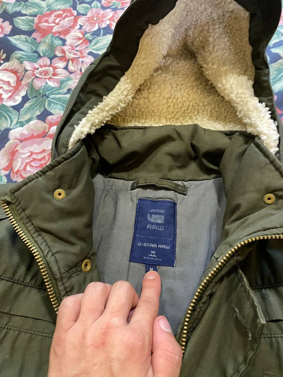 G-Star vintage green jacket G-Star Raw logo Y2K Streetwear Size US M / EU 48-50 / 2 - 2 Thumbnail