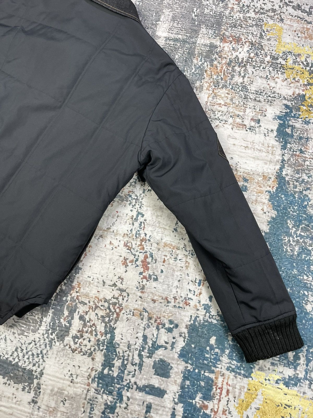 Route 66 × Vintage Route 66 Hybrid Denim Zipper Down Jacket Size US M / EU 48-50 / 2 - 7 Thumbnail