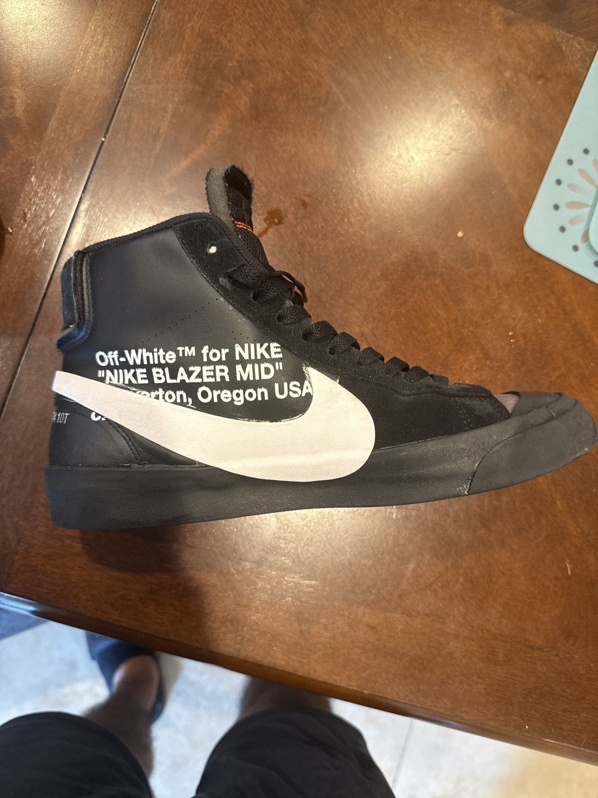 Nike × Off-White Off White x Nike Blazer High Size US 10.5 / EU 43-44 - 6 Thumbnail