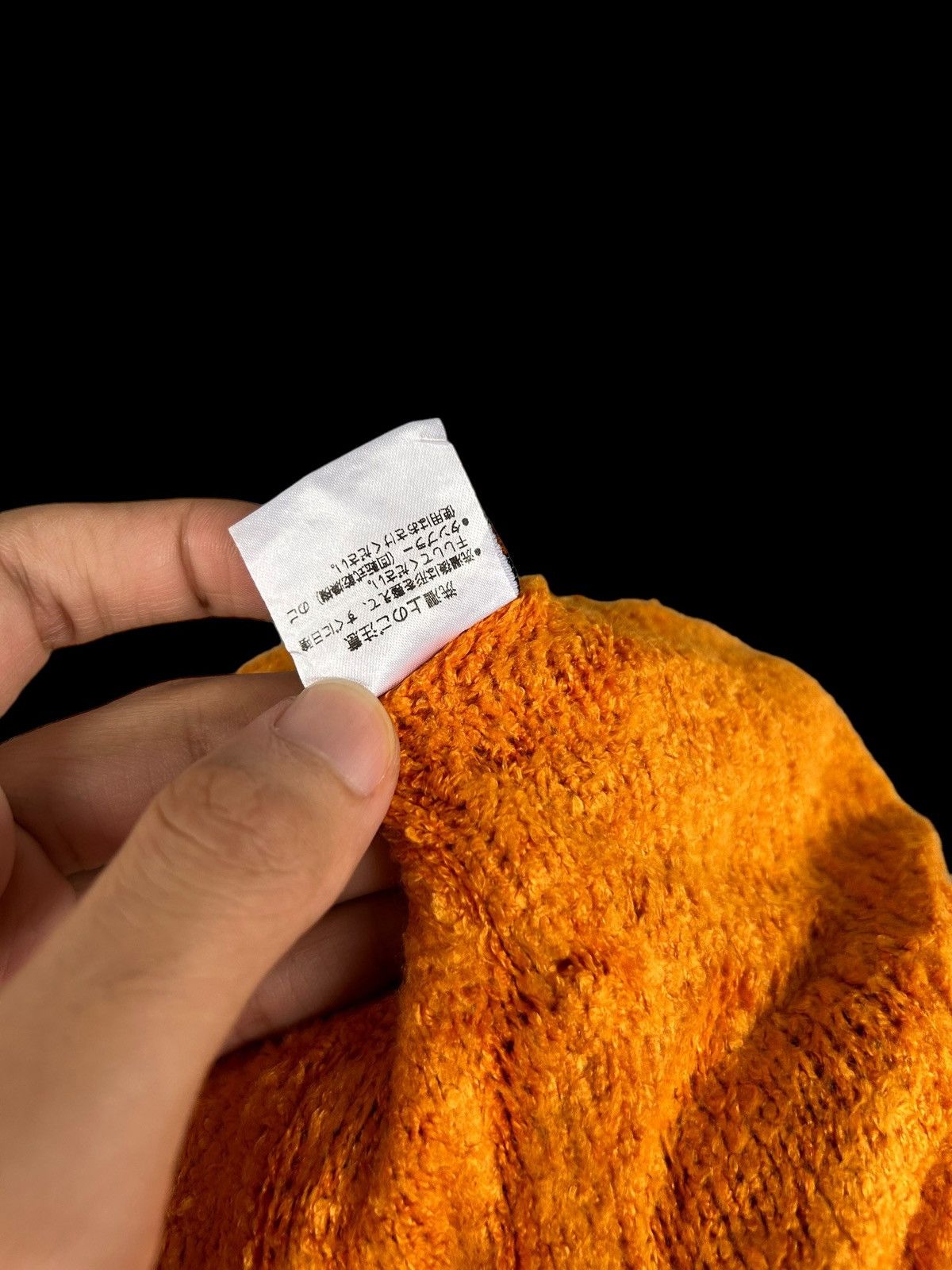 Japanese Brand × Kapital × Vintage Orange Japanese Brand knitt Beanie Hats🎌 Size ONE SIZE - 8 Thumbnail