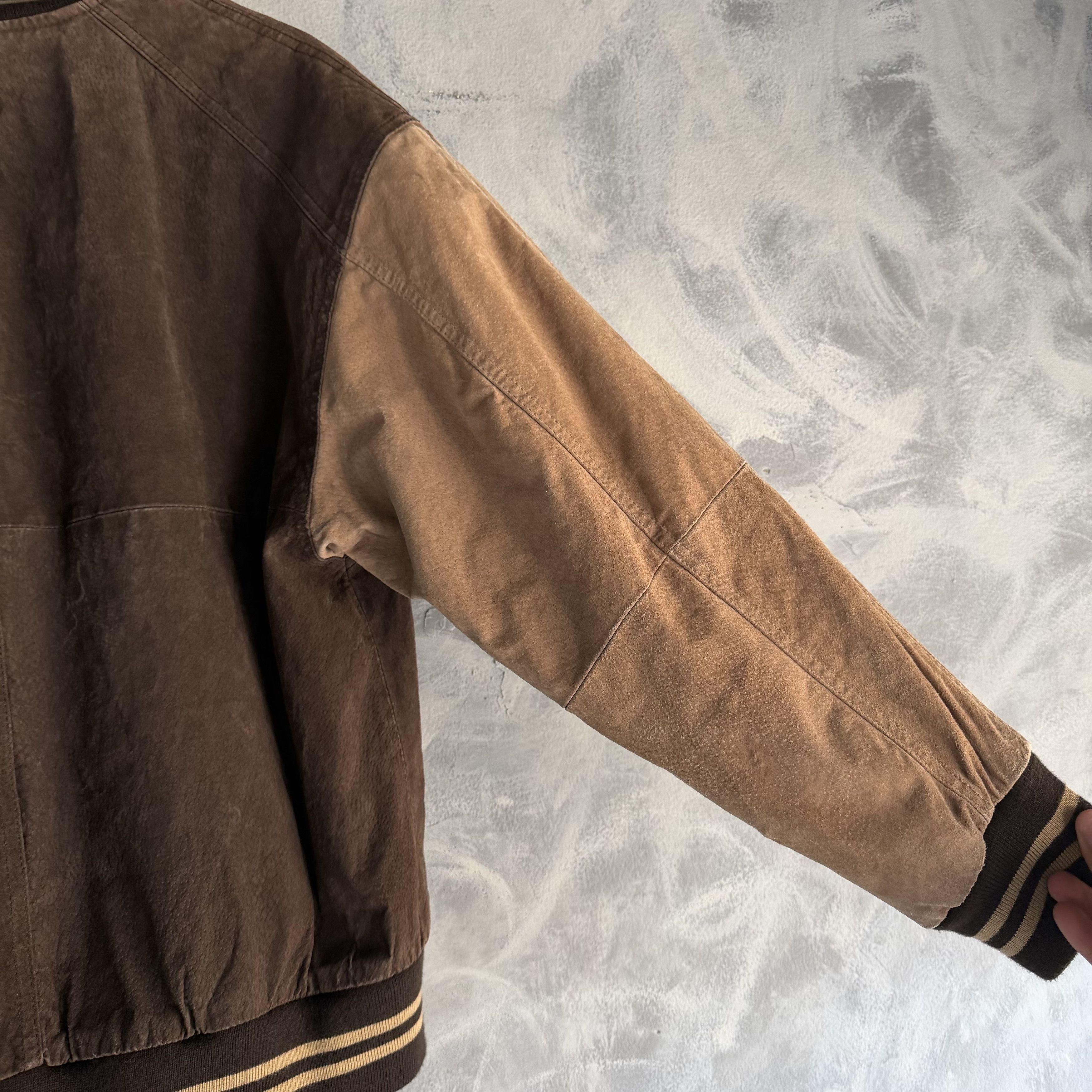 Northwest Territory Vtg NorthWest Territory Suede Leather Jacket Mens Varsity Size US M / EU 48-50 / 2 - 6 Thumbnail