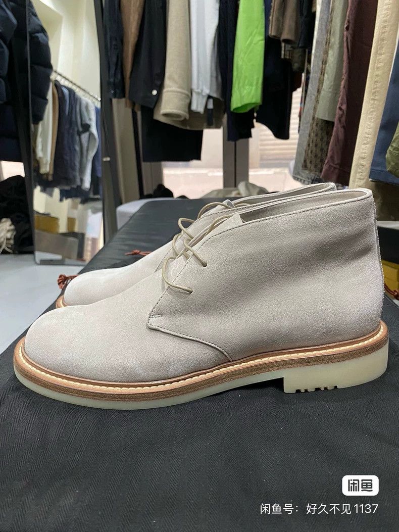 Loro Piana LORO PIANA Leisure suede short boots Size US 8 / EU 41 - 4 Thumbnail