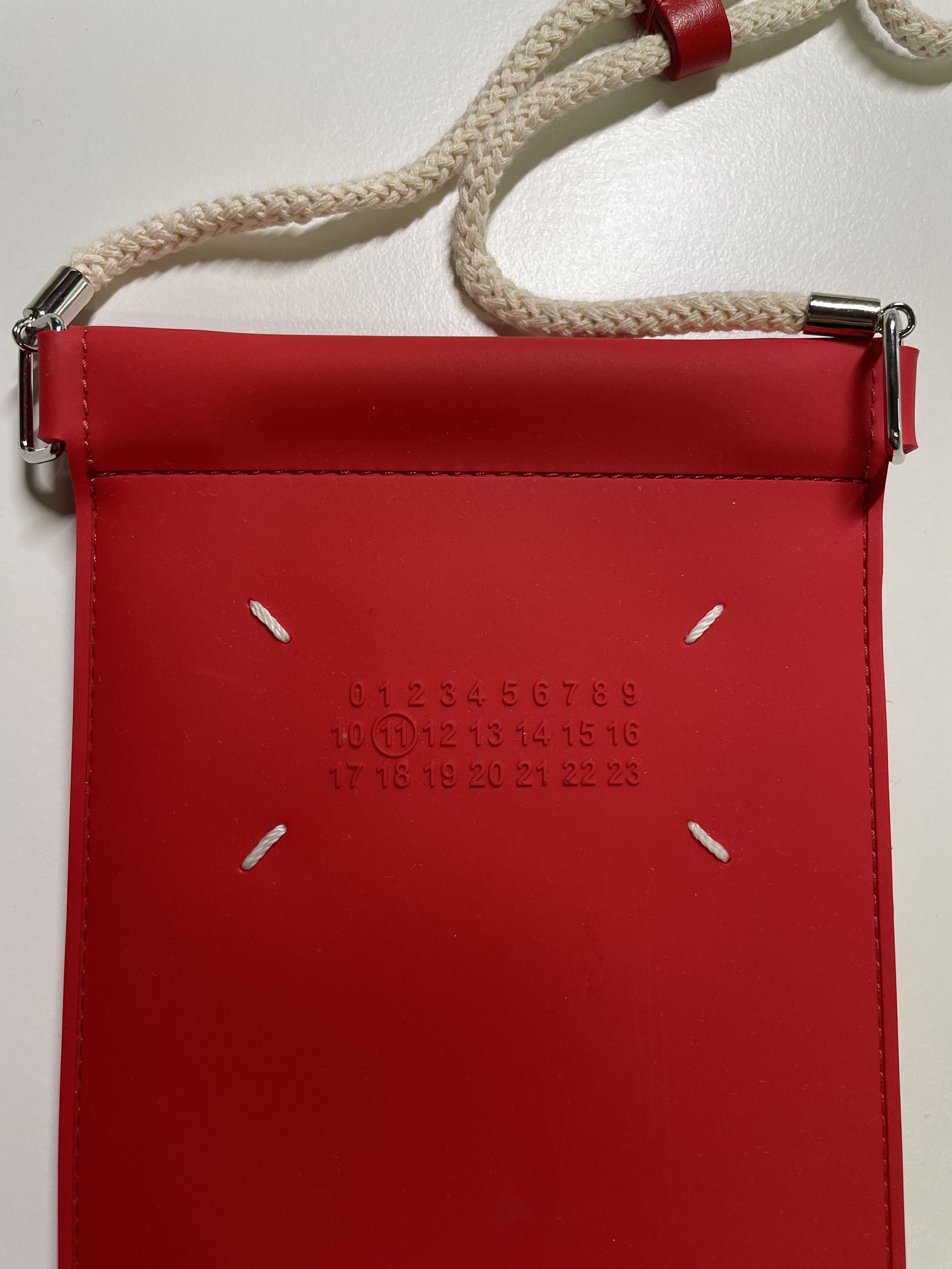 Maison Margiela Maison Margiela Red mini bag (1401) Size ONE SIZE - 2 Thumbnail