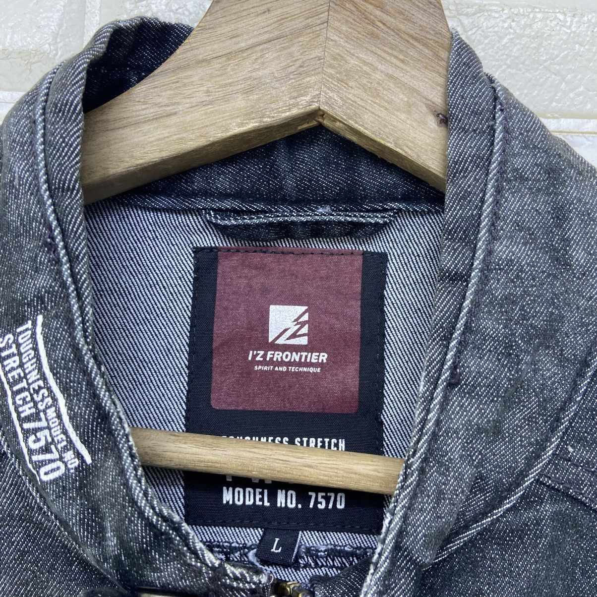 Japanese Brand Japanese Brand I’z Frontier Biker Stretch Denim Jacket Size US S / EU 44-46 / 1 - 21 Thumbnail