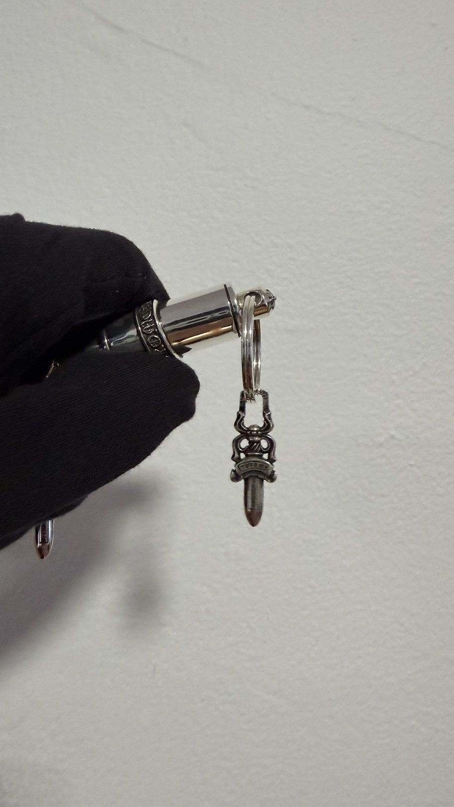 Chrome Hearts Chrome Hearts Valet Keychain Double Dagger Size ONE SIZE - 12 Thumbnail