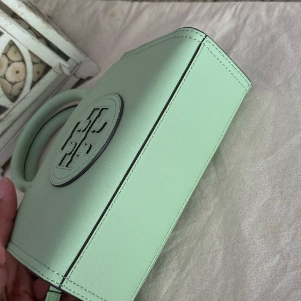 Tory Burch New Tory Burch Ella bio mini Mint leaf color Crossbody Bag Size ONE SIZE - 3 Thumbnail