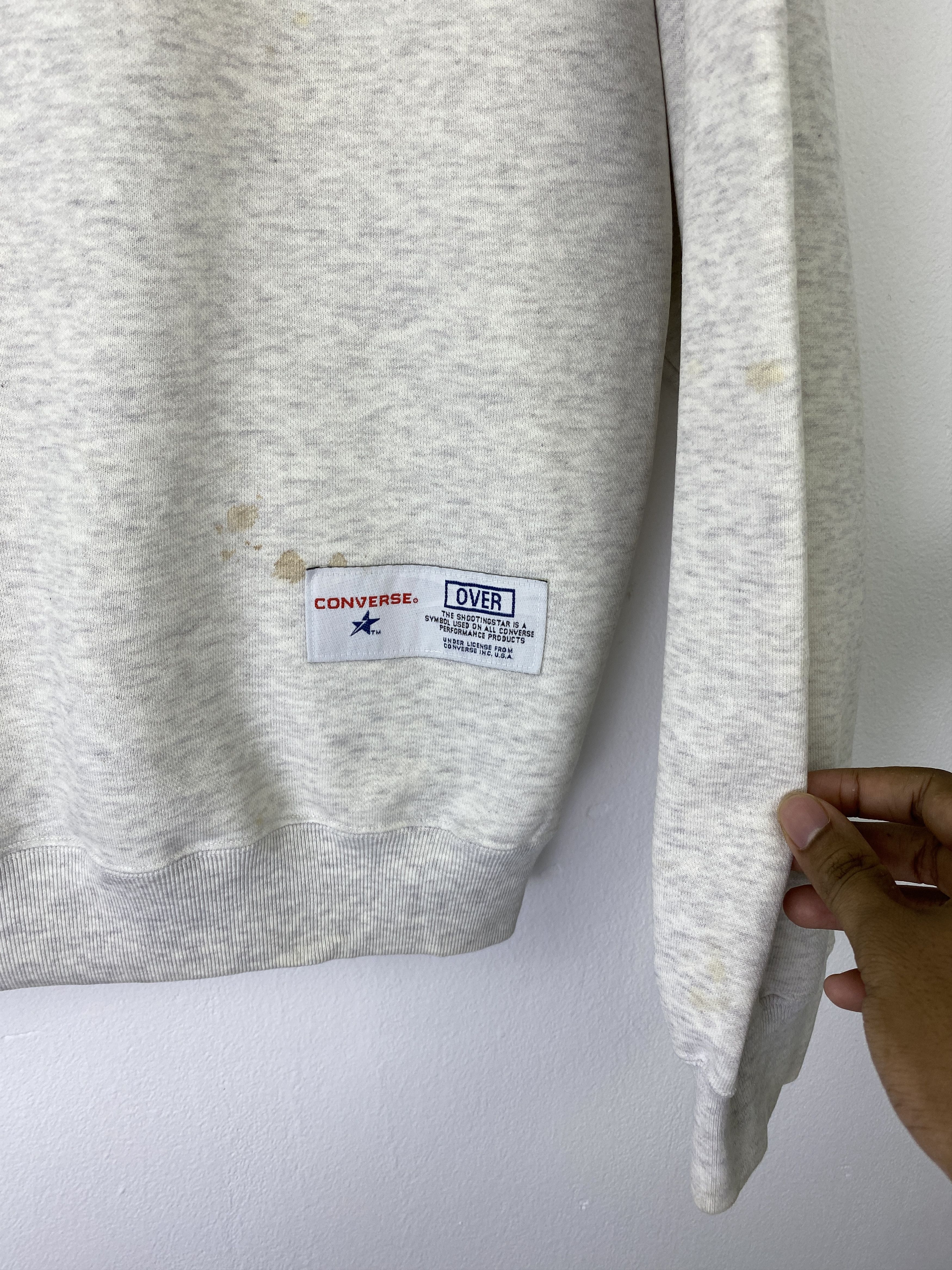 Converse Vintage 90s Converse Spell Out Crewneck Sweatshirt SH0538 Size US XL / EU 56 / 4 - 8 Thumbnail