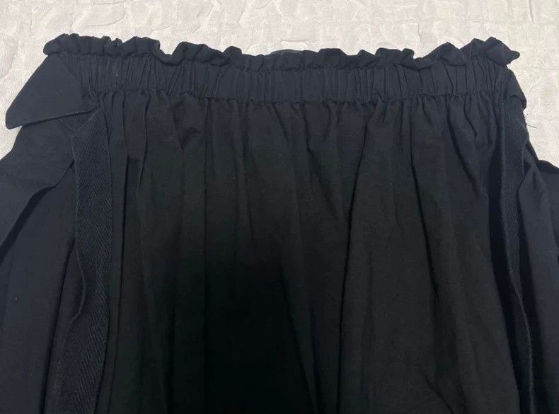 Yohji Yamamoto Yohji Yamamoto size 2 Cotton flared skirt with pleated wai Size 25" / US 0 / IT 36 - 5 Thumbnail