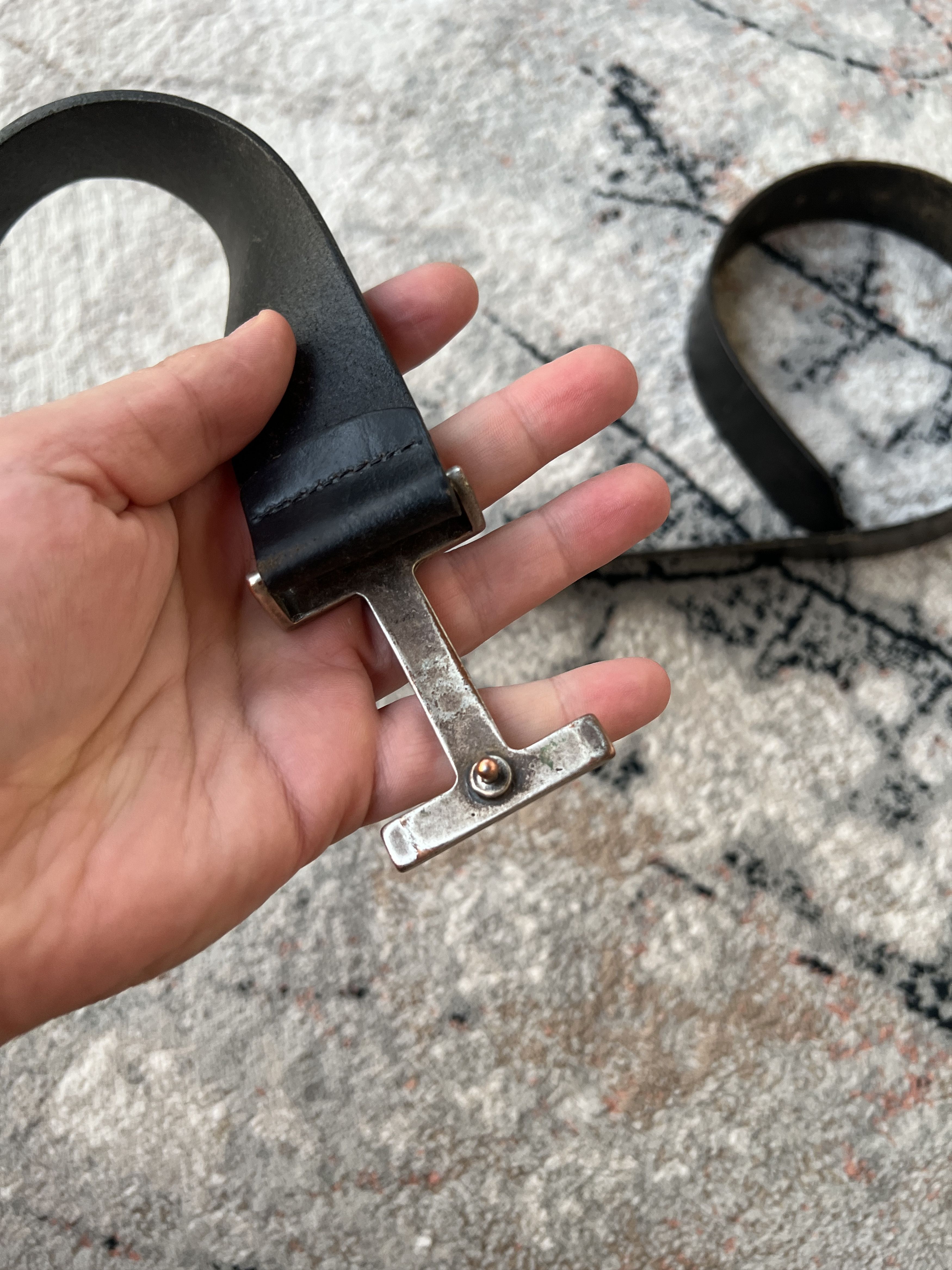Tommy Hilfiger Tommy Hilfiger Leather Belt Size ONE SIZE - 5 Thumbnail