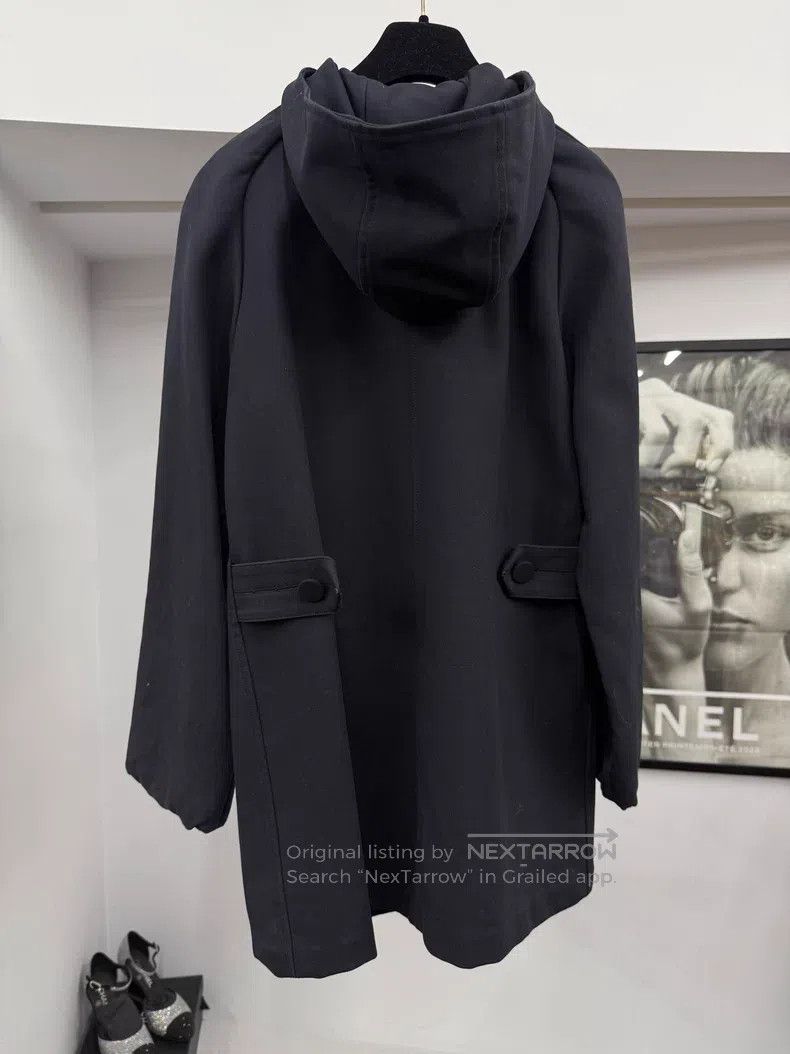Dior Dior Blue and black badge embroidered hooded windbreaker j Size XXS / US 00 / IT 34 - 3 Thumbnail