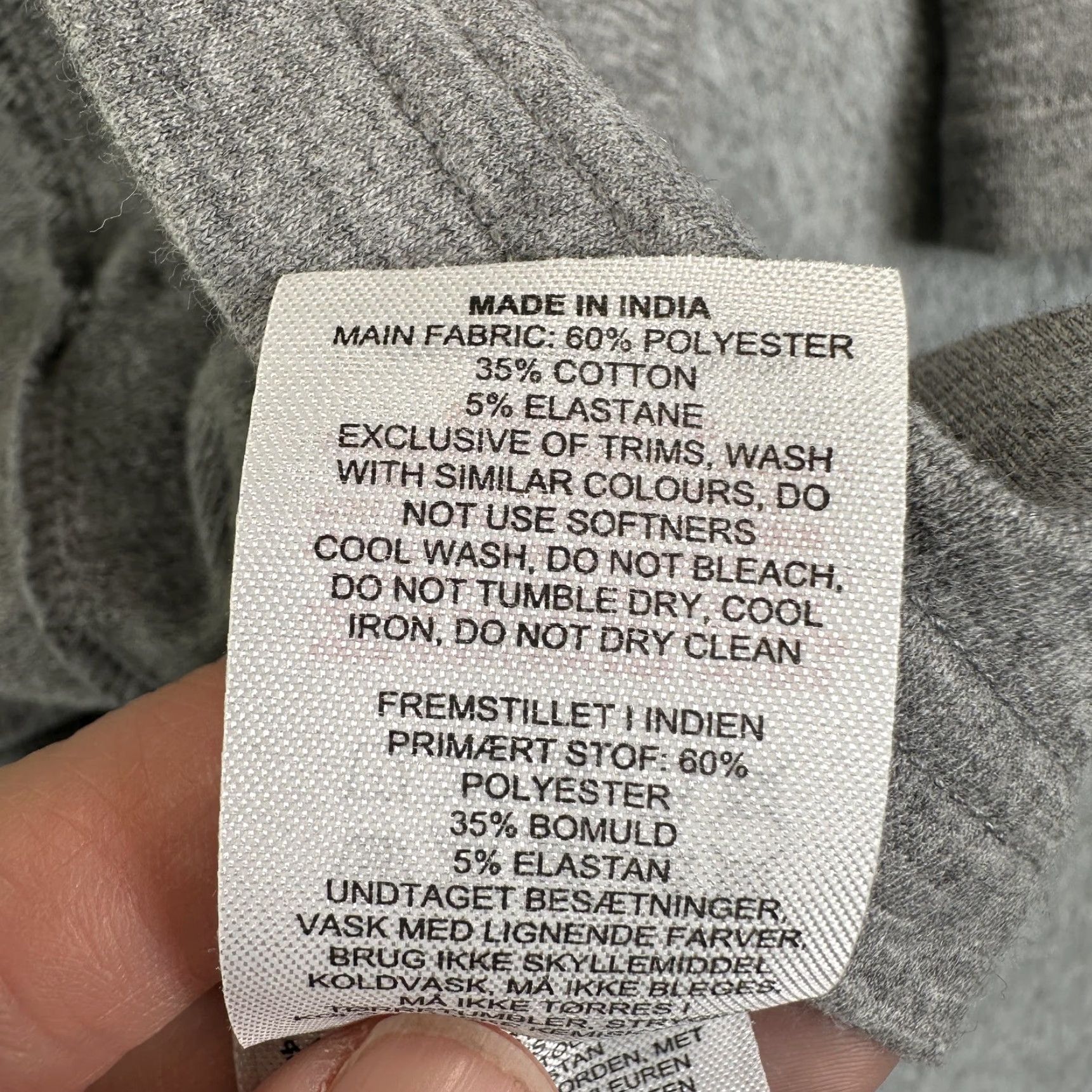 Gymshark Gymshark Hoodie Womens Small Gray Lightweight Pullover Raglan Pockets Stretch Size S / US 4 / IT 40 - 5 Thumbnail