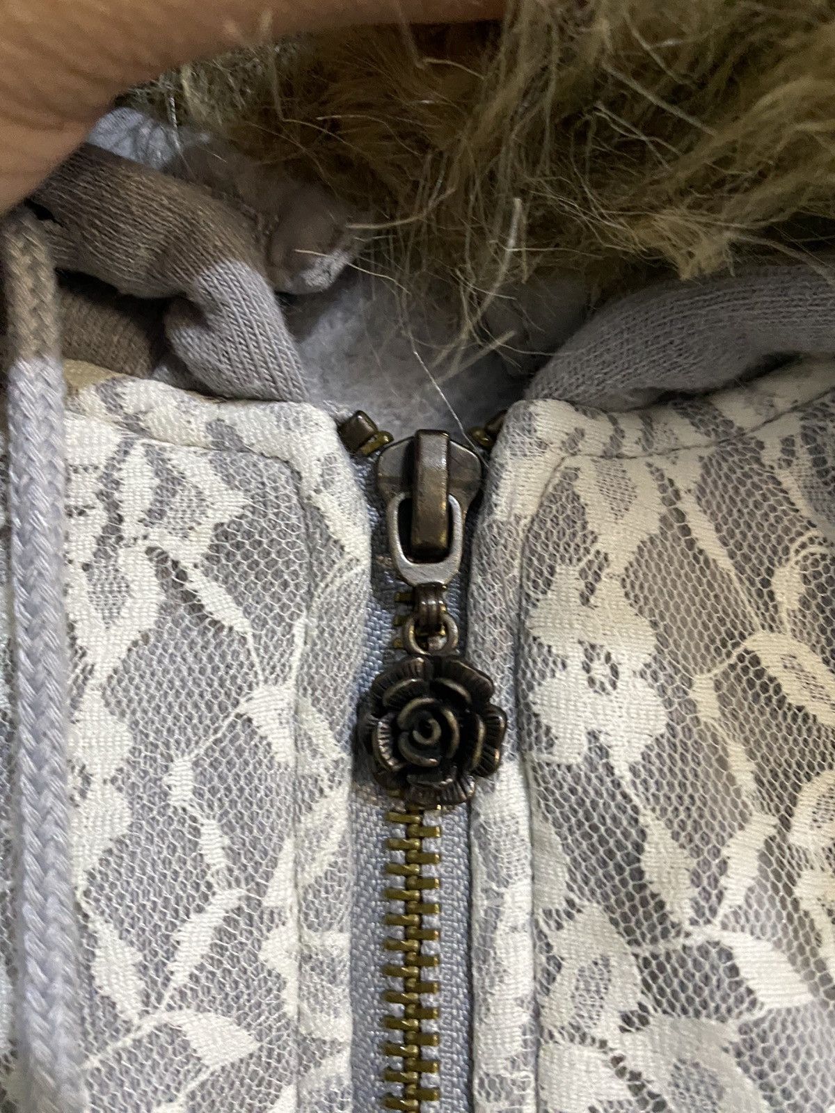 If Six Was Nine 💸BINDINGOFFER💸Axes Femme Gothic Fur Hoodie Lgb Ifsixwasnine Size US M / EU 48-50 / 2 - 8 Thumbnail
