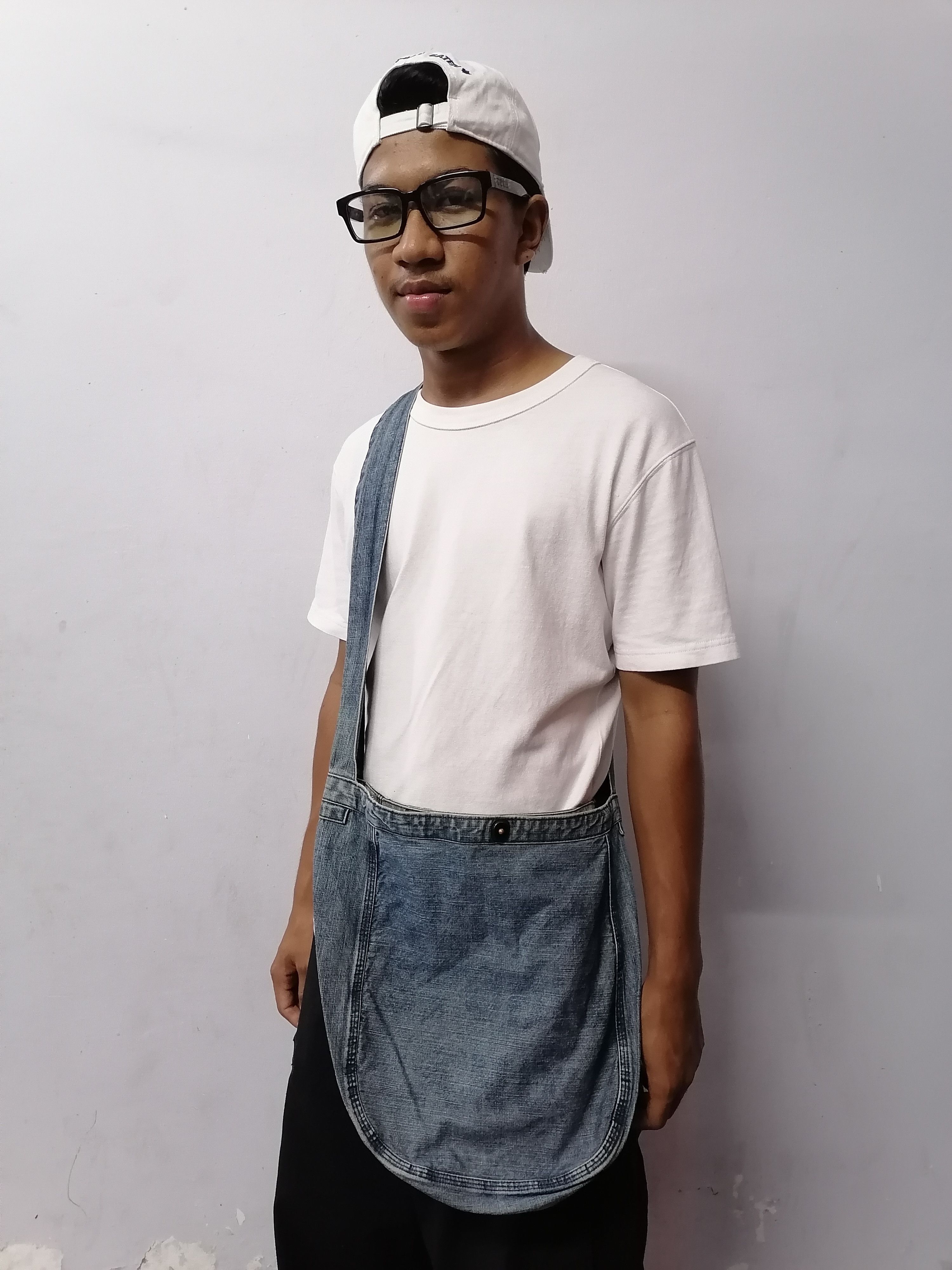 45rpm × Japanese Brand R By 5rpm Denim Crossbody Bag Size ONE SIZE - 3 Thumbnail