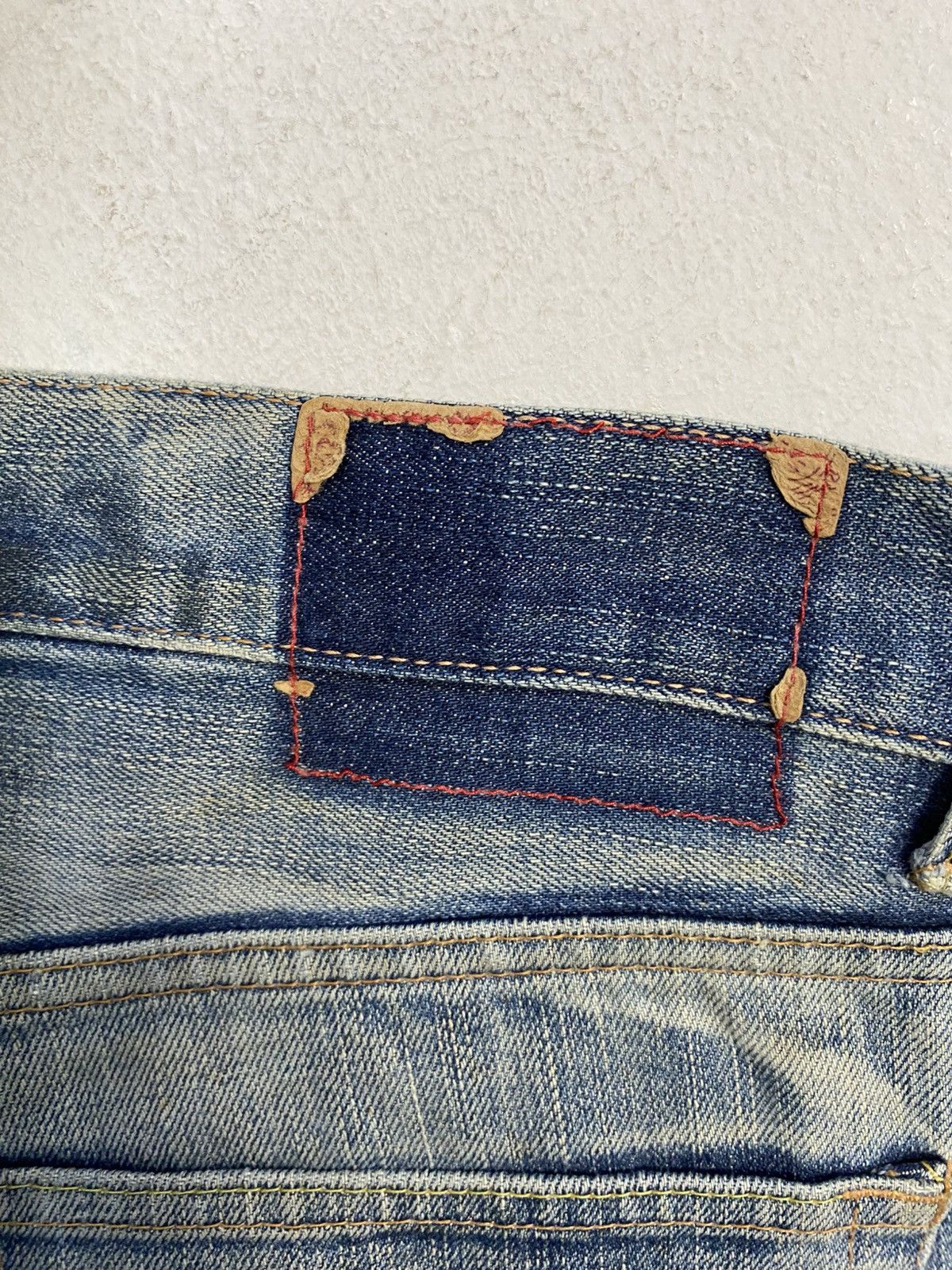 Japanese Brand Soul Of Freedom SOF Indigo Denim Jeans Straight Cut Size 32 Size US 32 / EU 48 - 9 Thumbnail
