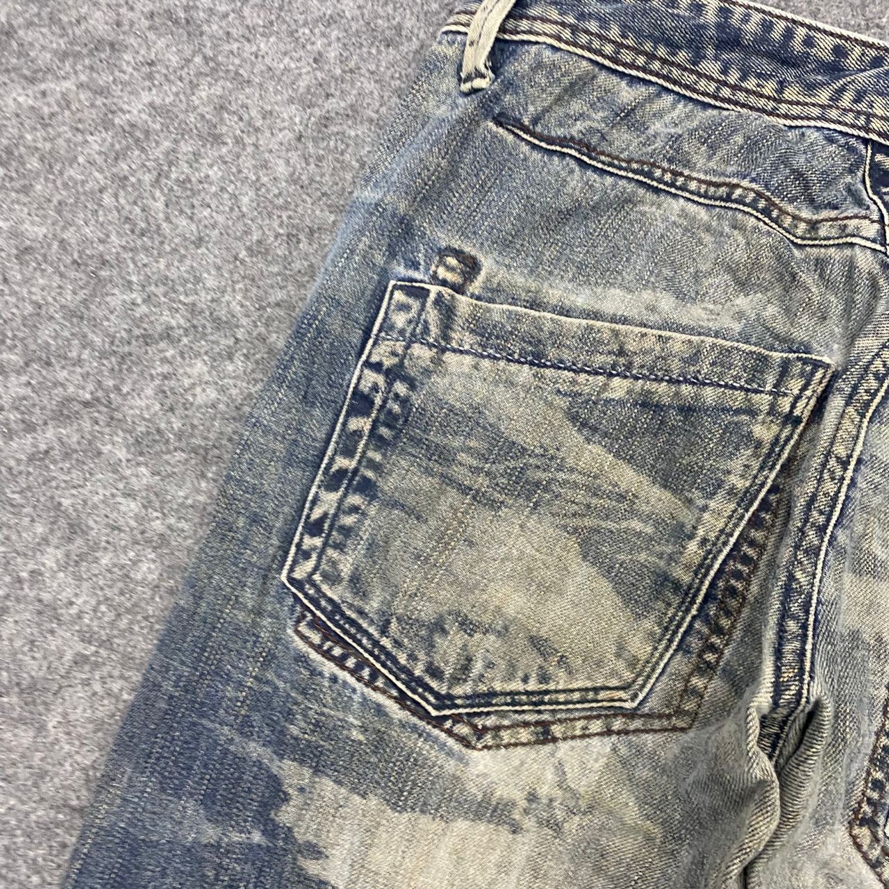 Marithe + Francois Girbaud 💥Best Offer💥 Marithe Francois Girbaud Distressed Denim Size US 35 - 16 Thumbnail