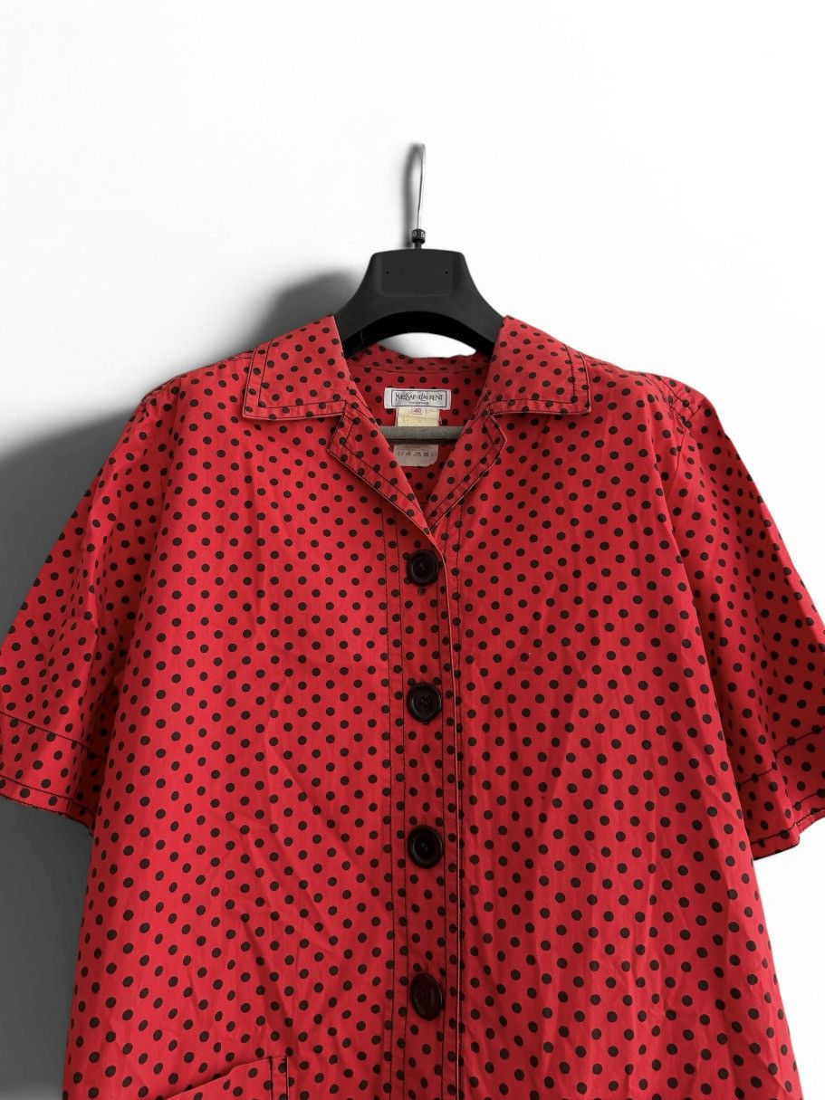 Yves Saint Laurent Vintage Yves Saint Laurent Polka Dot Dress Size M / US 6-8 / IT 42-44 - 3 Thumbnail